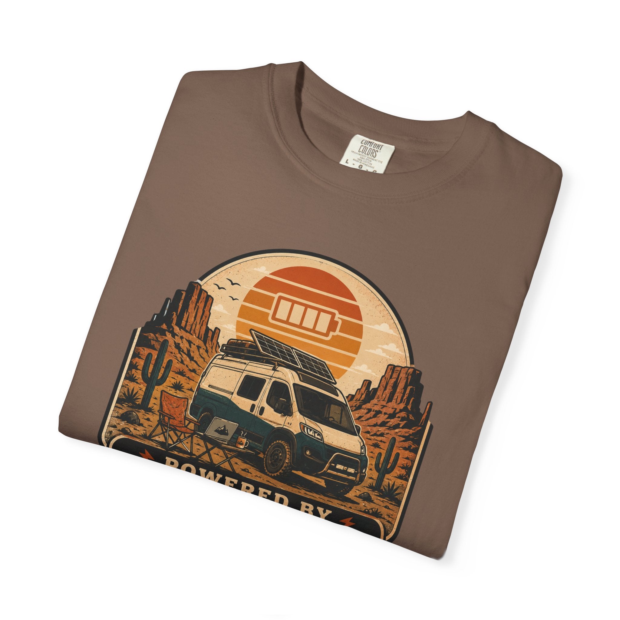 Powered By Solar and Sarcasm - T-Shirt