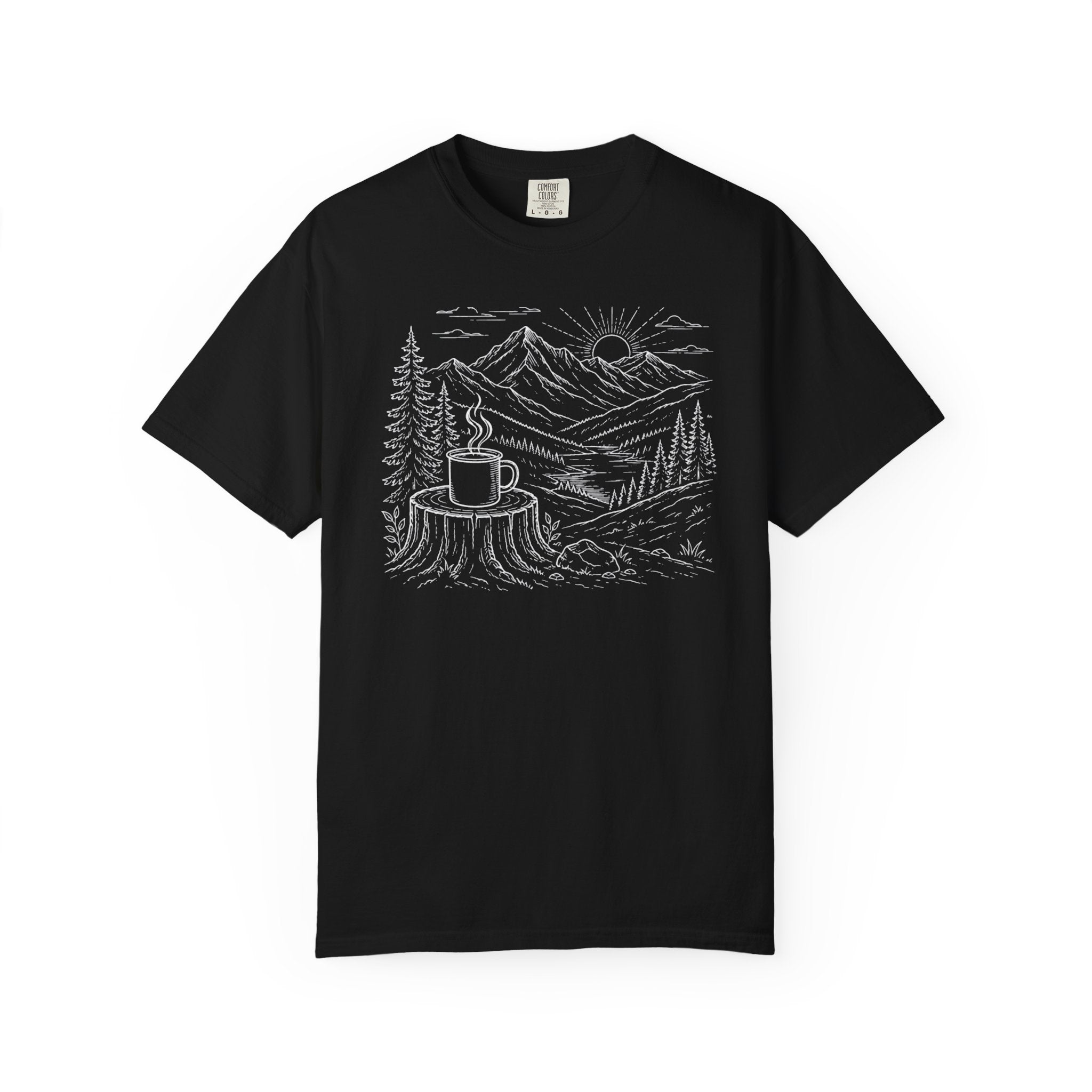 Peak Voltage Starts With Camp Coffee - T-Shirt