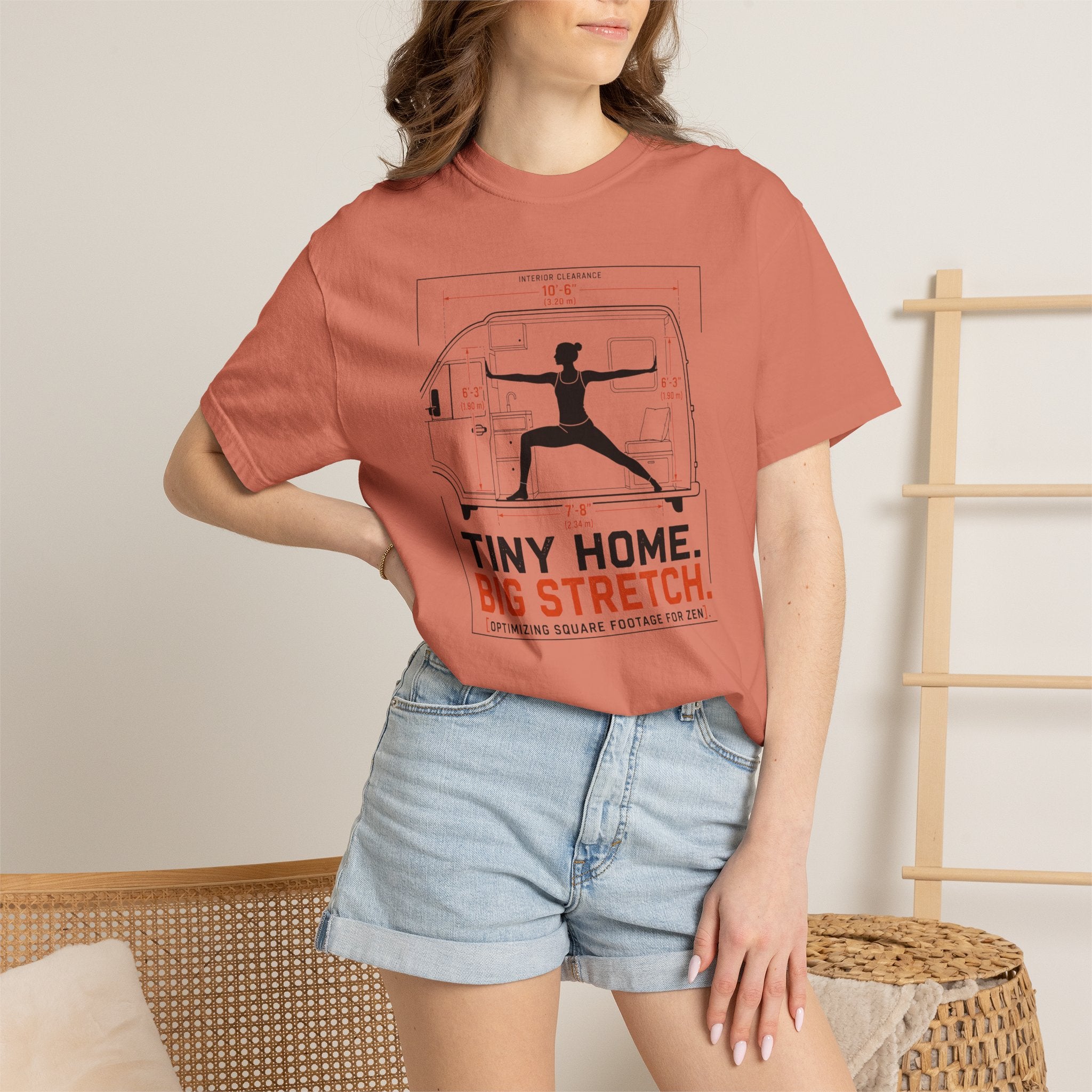 Tiny Home Big Stretch Optimizing Square Footage For Zen - T-Shirt