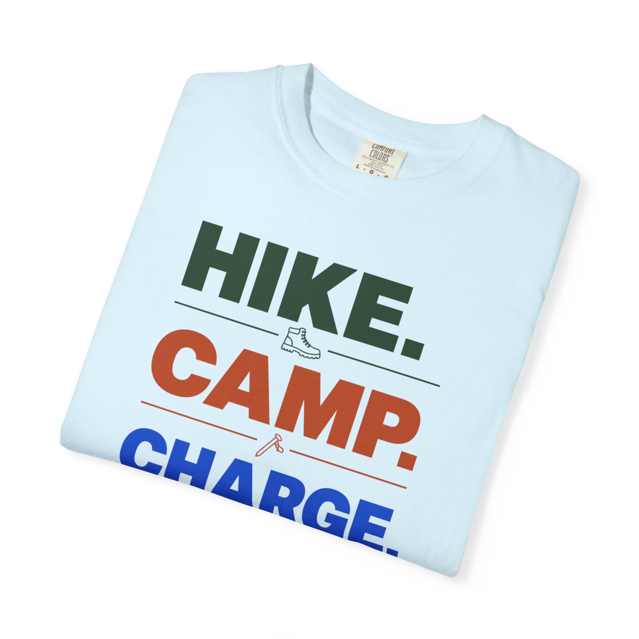 Hike Camp Charge Repeat - T-Shirt