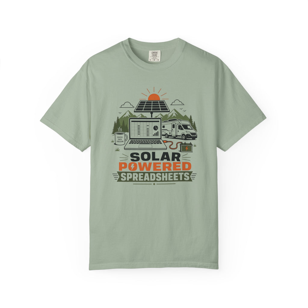 Solar Powered Spreadsheets - T-Shirt