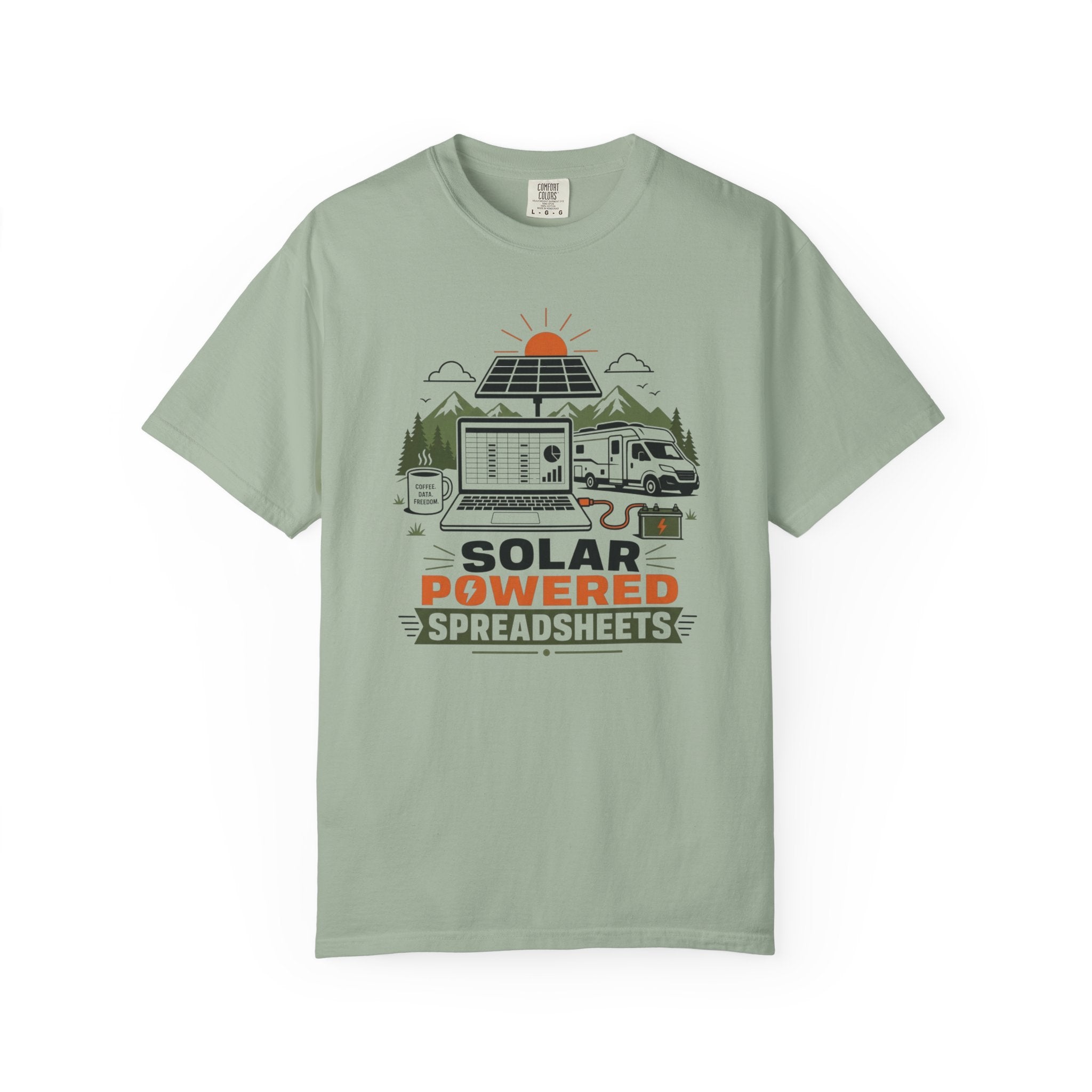 Solar Powered Spreadsheets - T-Shirt