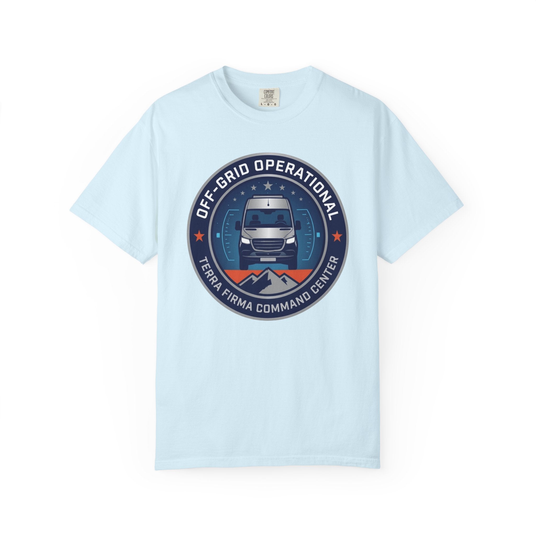 Off-grid Operational Terra Firma Command Center - T-Shirt