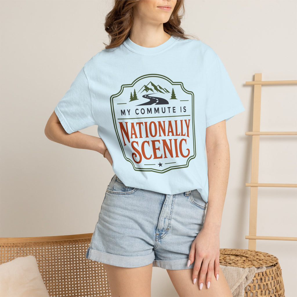 My Commute Is Nationally Scenic - T-Shirt