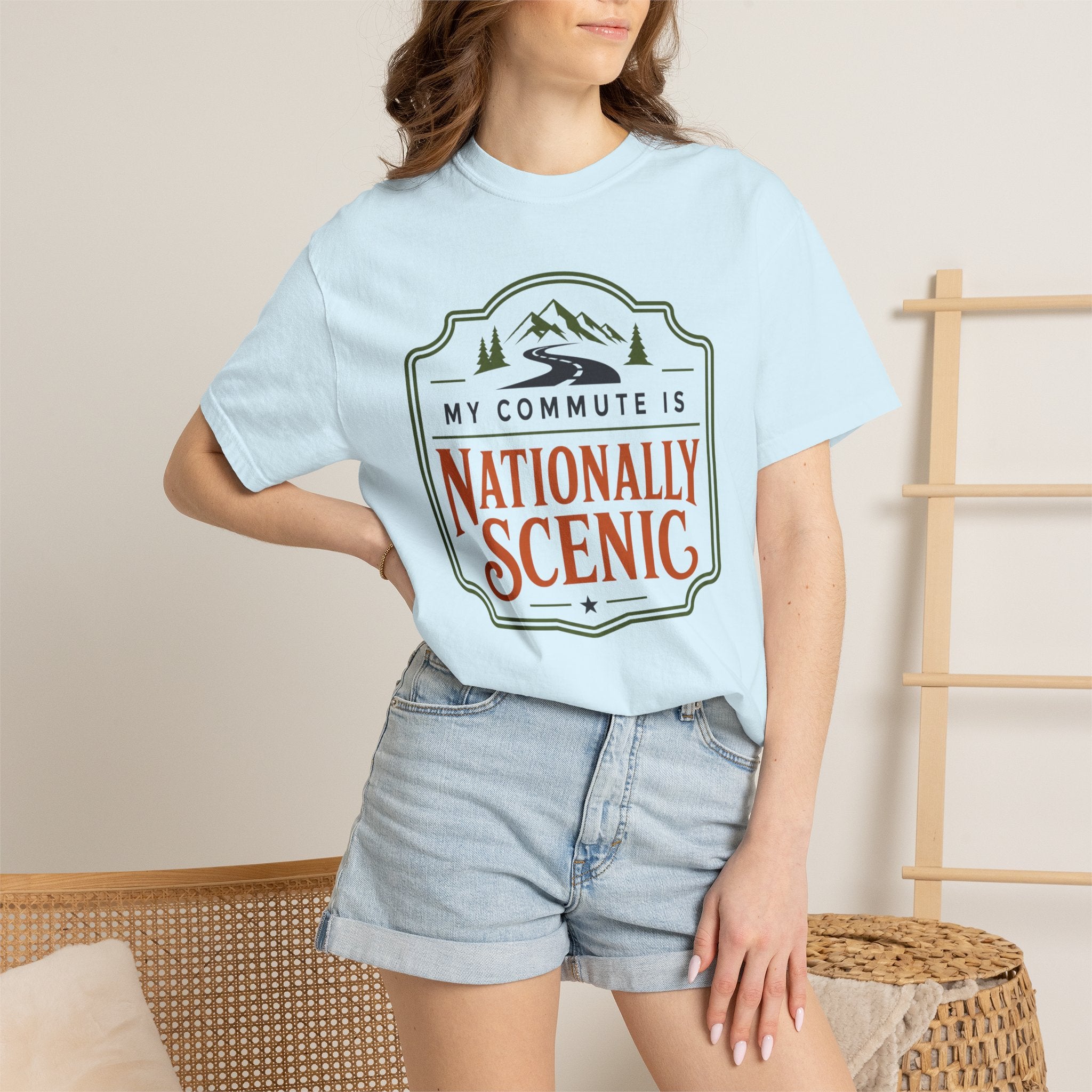 My Commute Is Nationally Scenic - T-Shirt