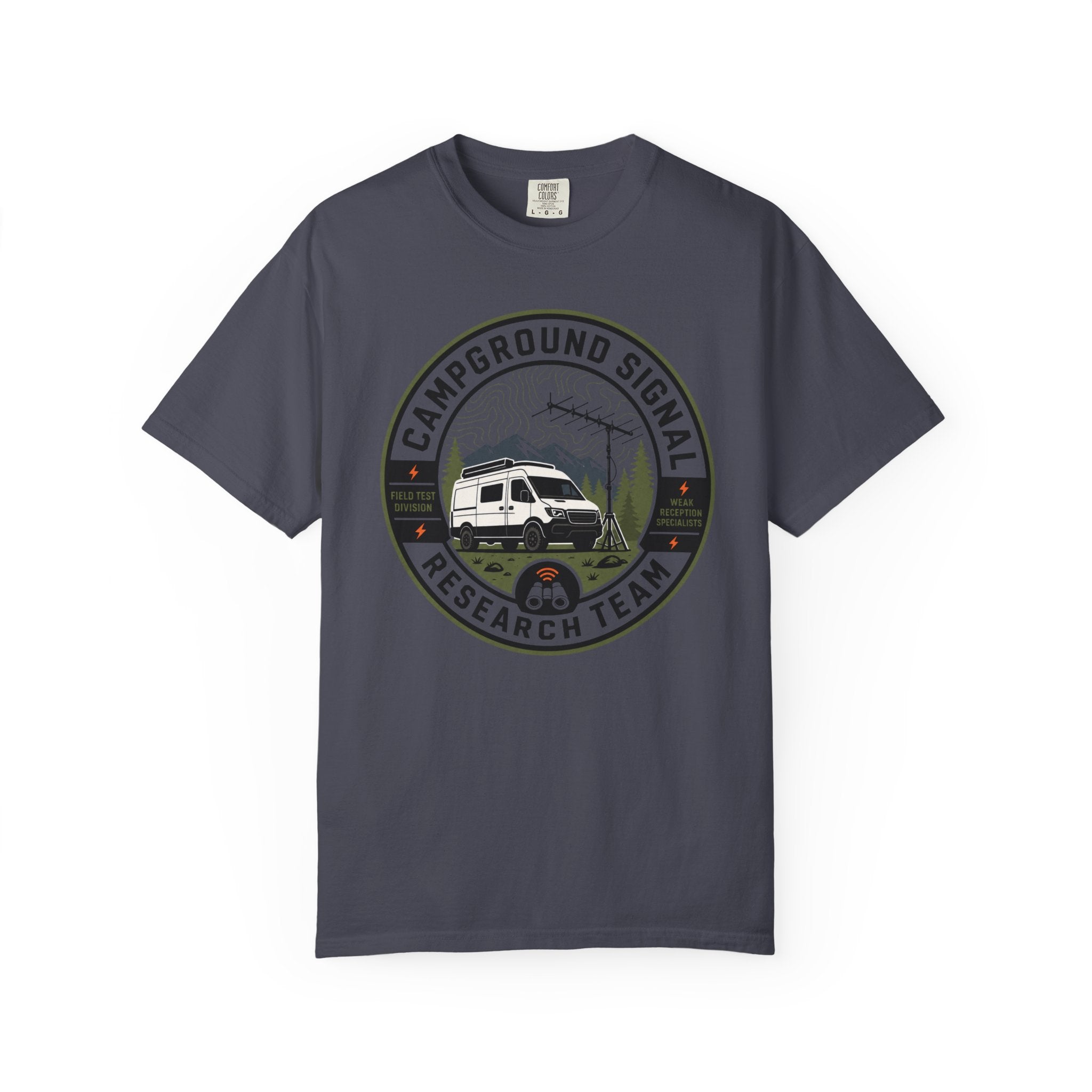 Campground Signal Research Team - T-Shirt