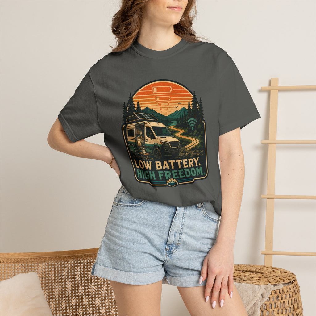 Low Battery High Freedom - T-Shirt