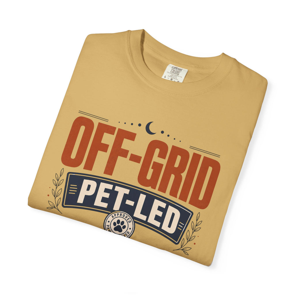 Off Grid Pet Led Peace Focused - T-Shirt