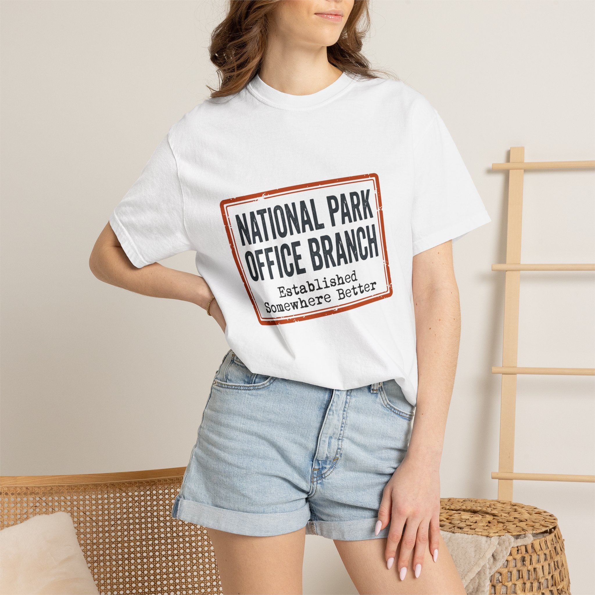 National Park Office Branch Established Somewhere Better - T-Shirt