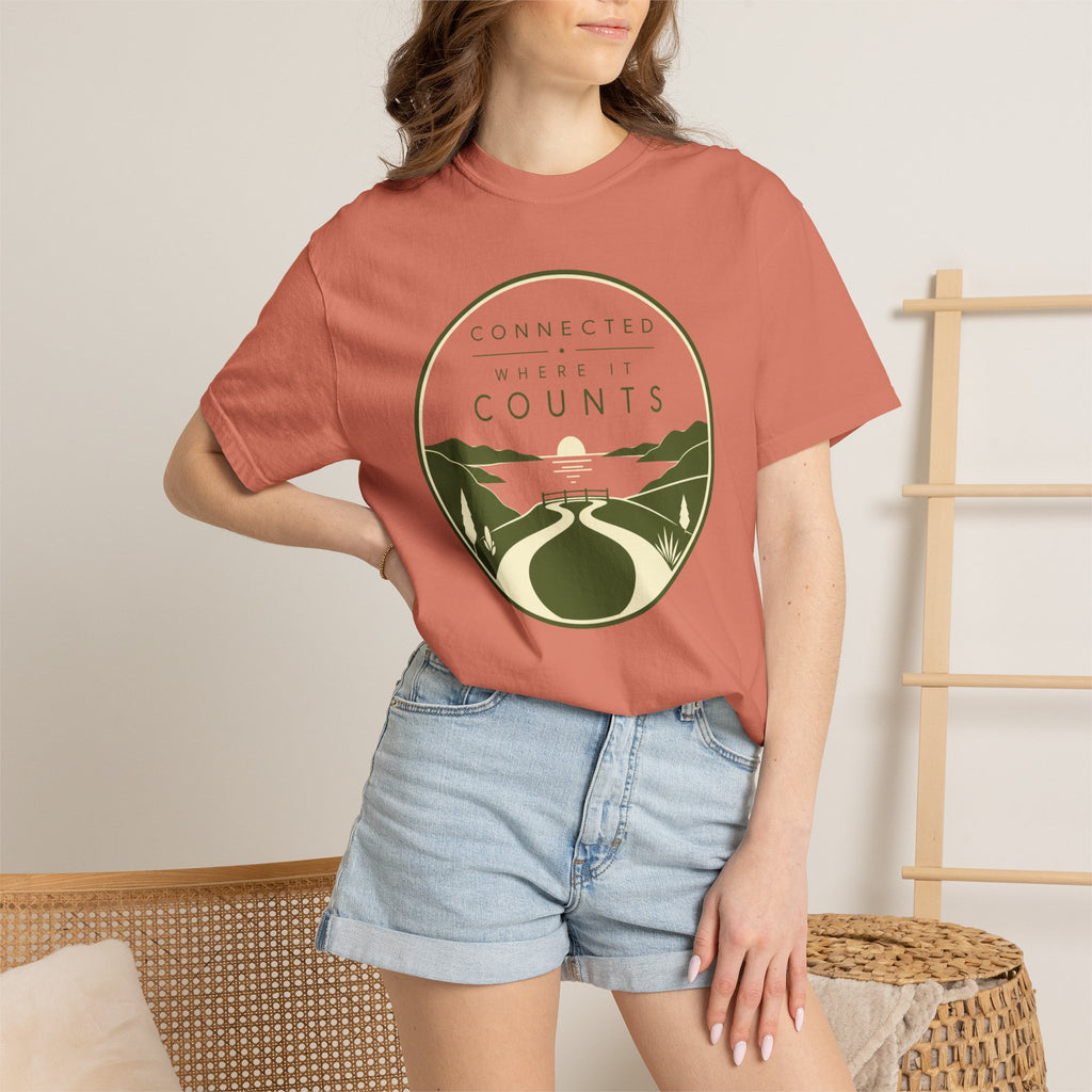 Connected Where It Counts - T-Shirt