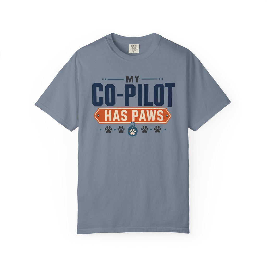 My Co Pilot Has Paws - T-Shirt