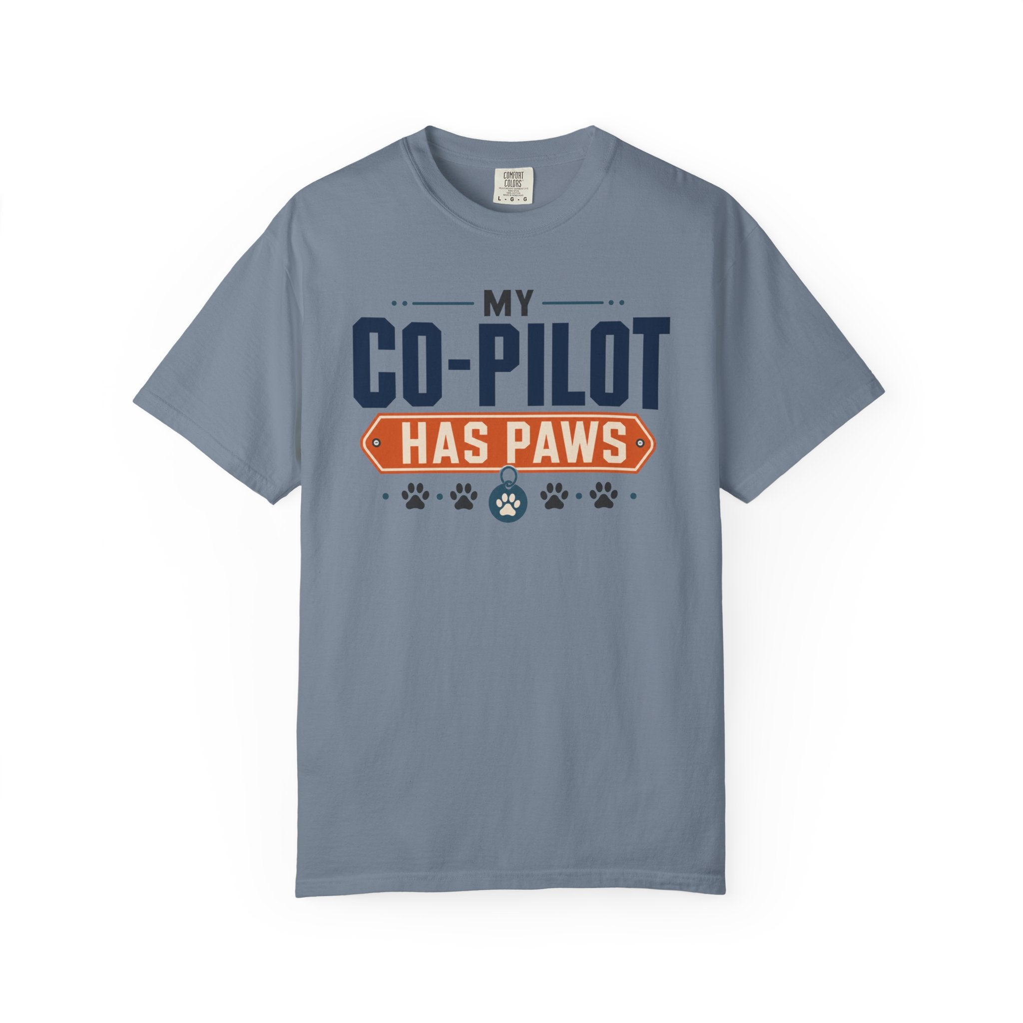 My Co Pilot Has Paws - T-Shirt
