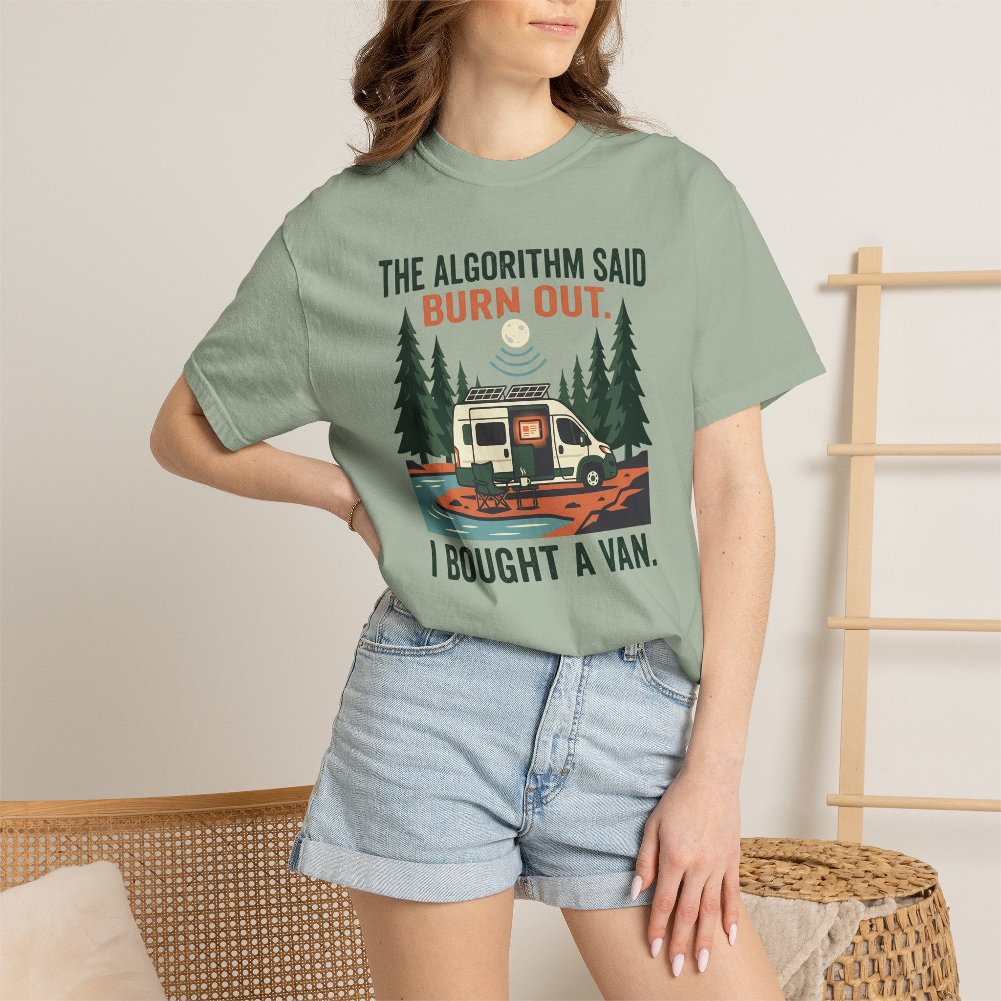 The Algorithm Said Burn Out - T-Shirt