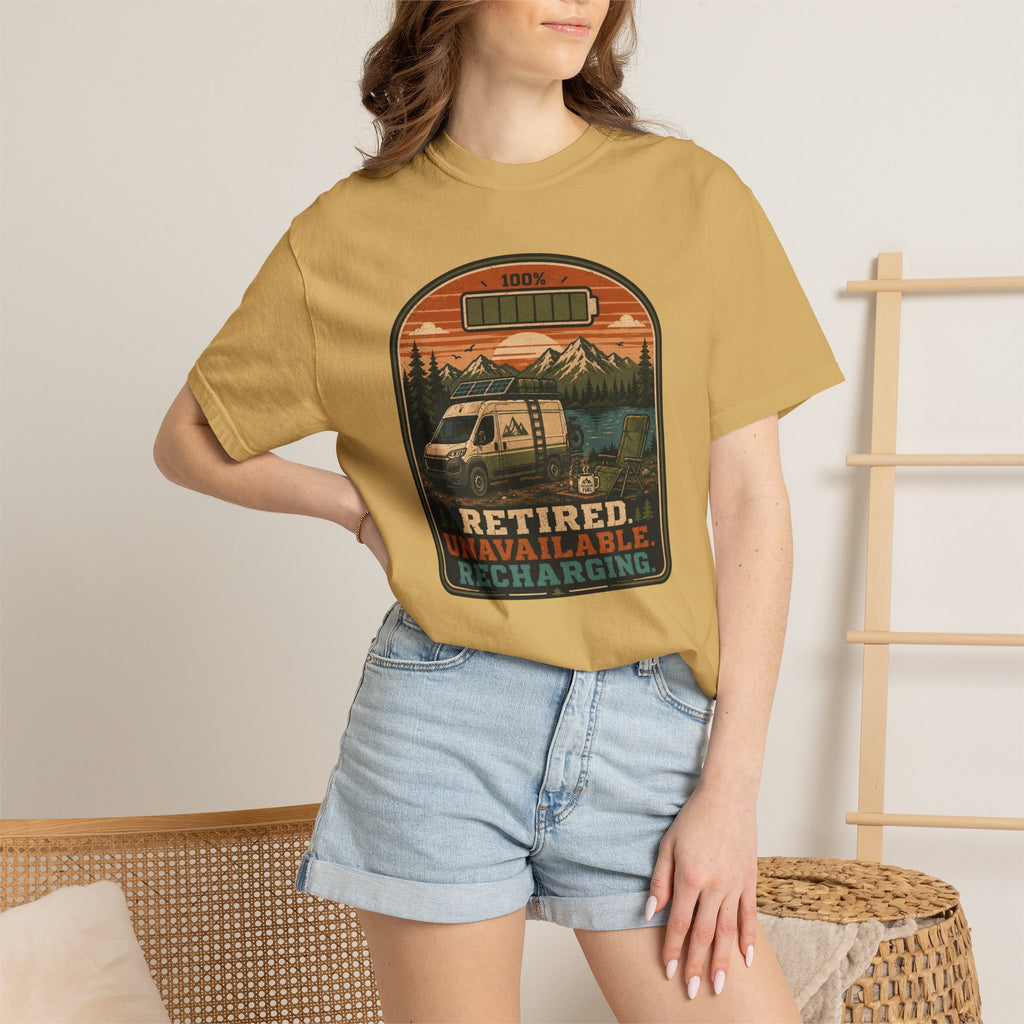 Retired Unavailable Recharging - T-Shirt