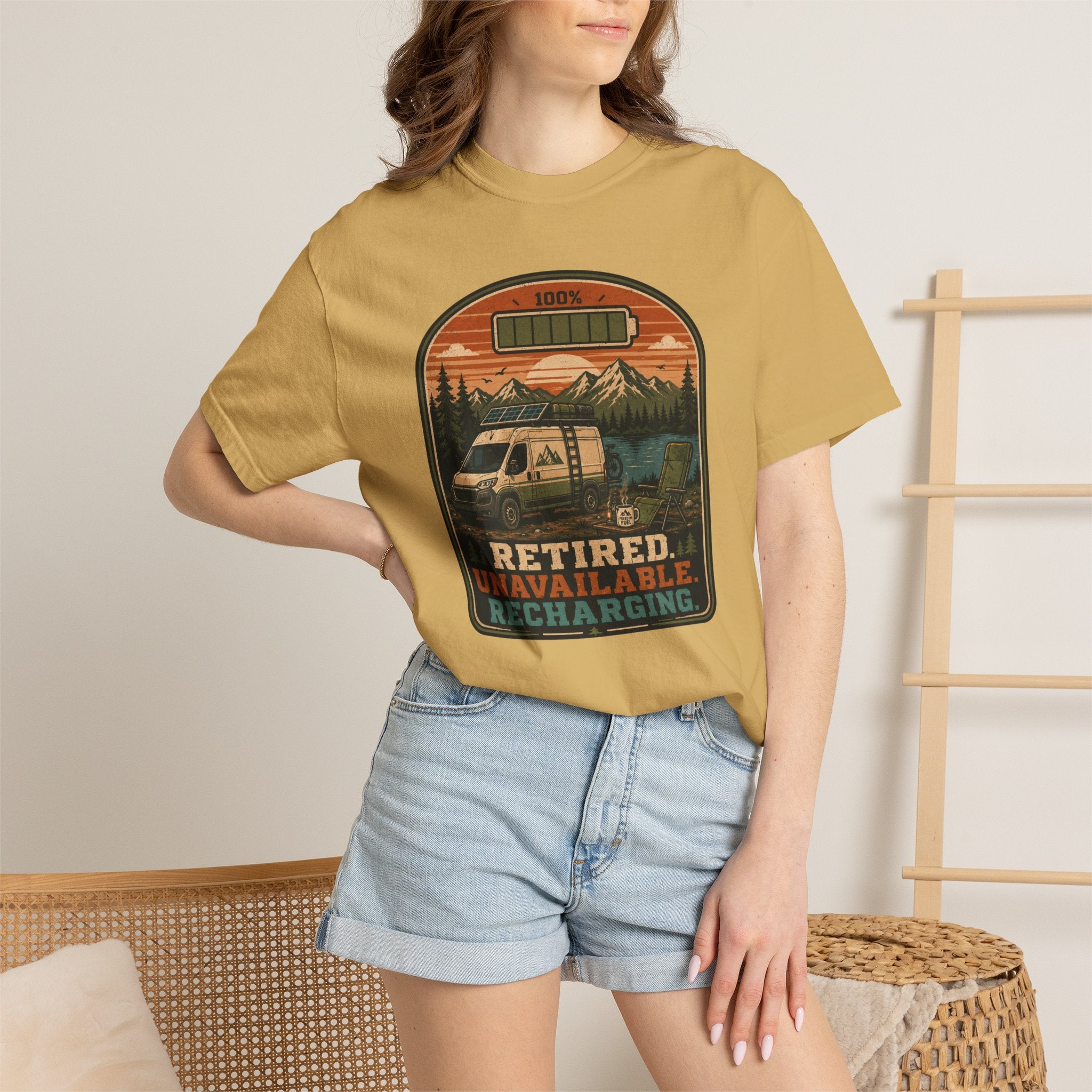 Retired Unavailable Recharging - T-Shirt