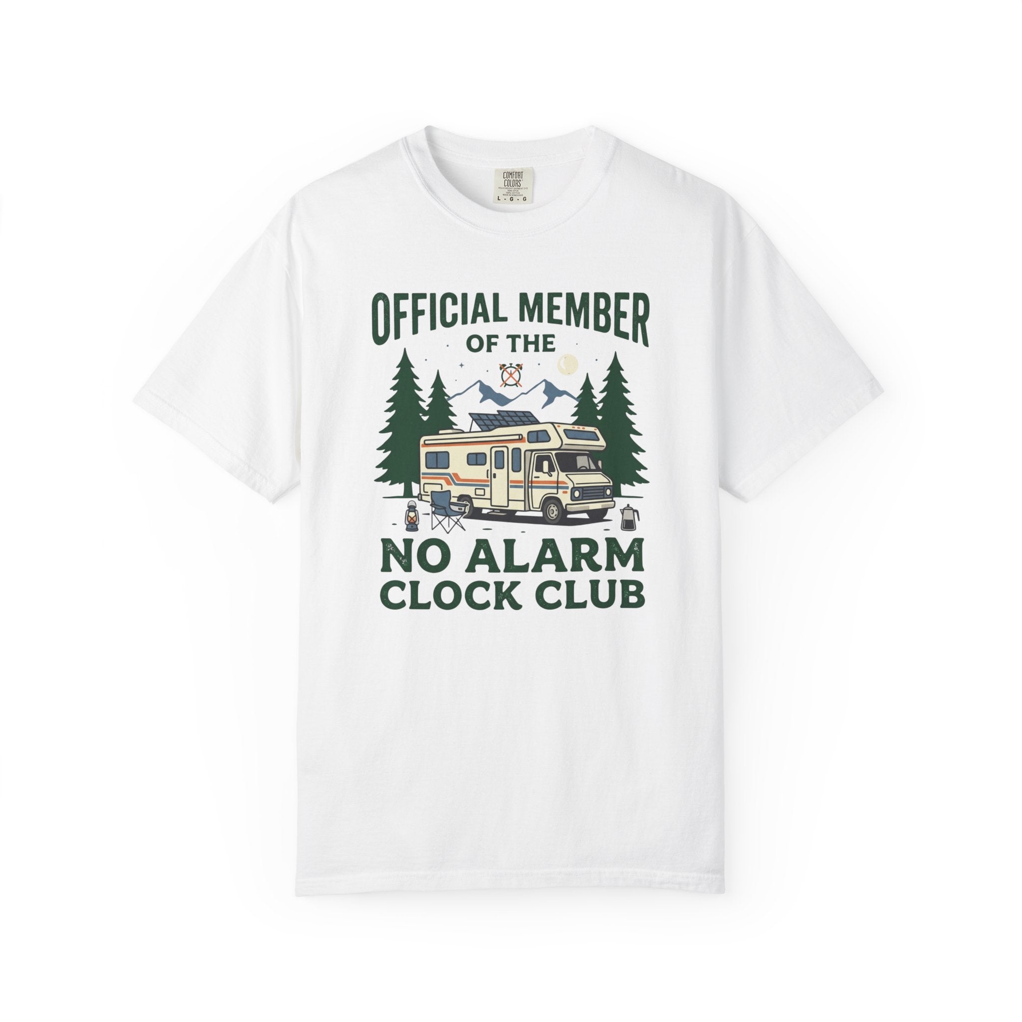 No Alarm Clock Club - T-Shirt
