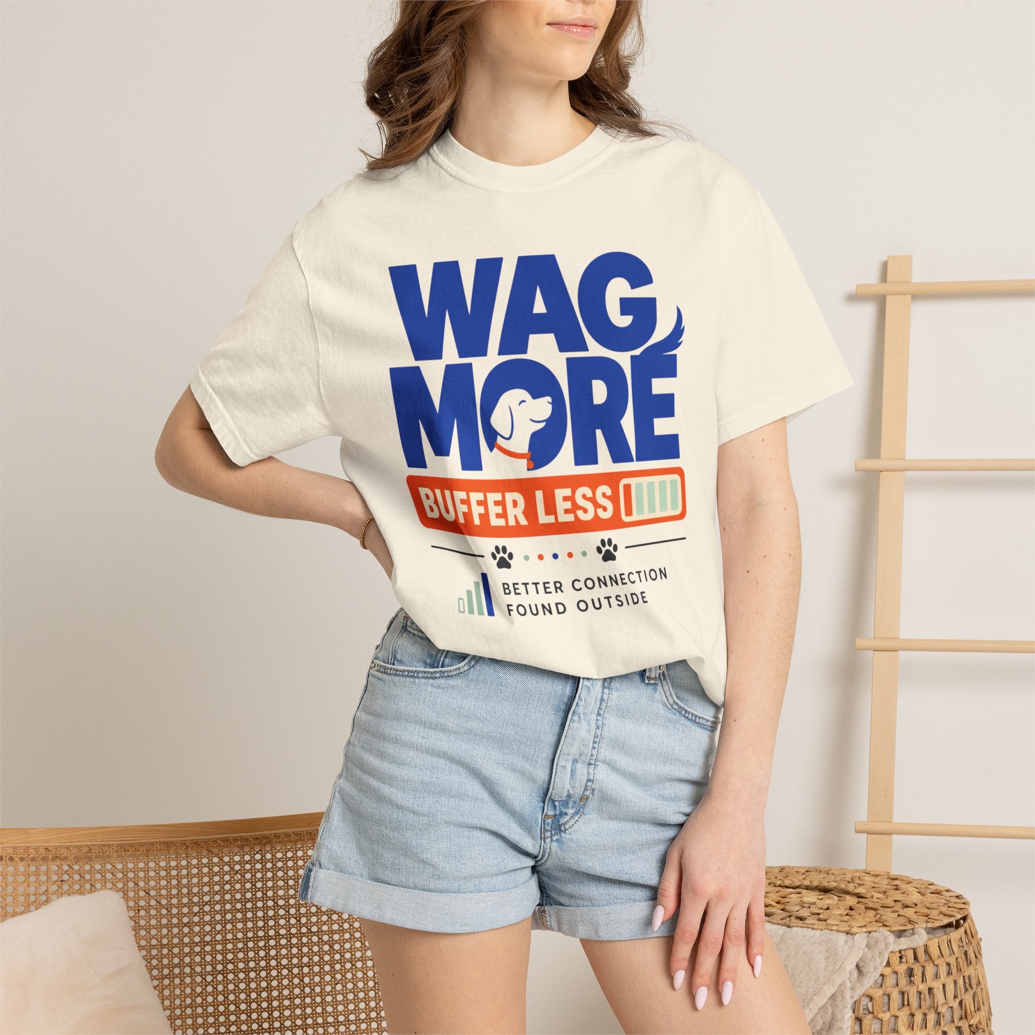 Wag More Buffer Less - T-Shirt