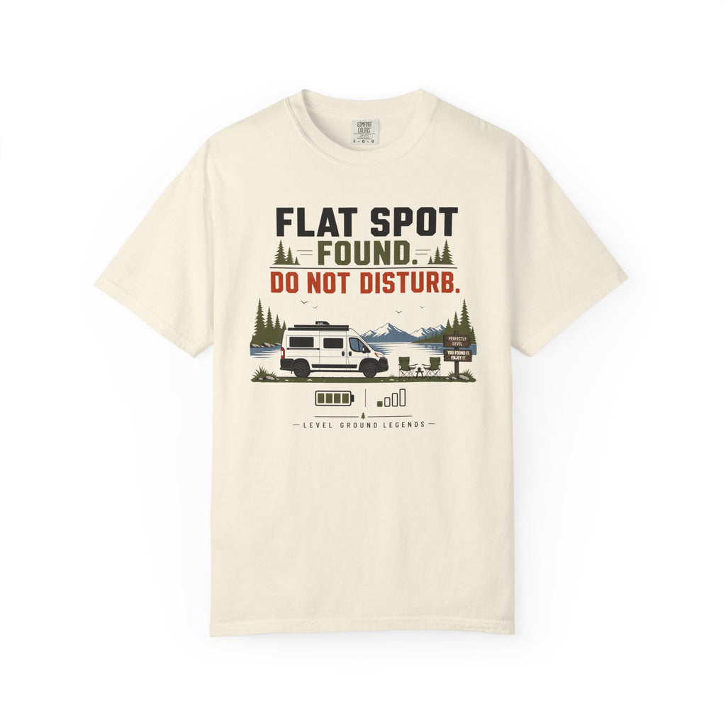 Flat Spot Found Do Not Disturb - T-Shirt