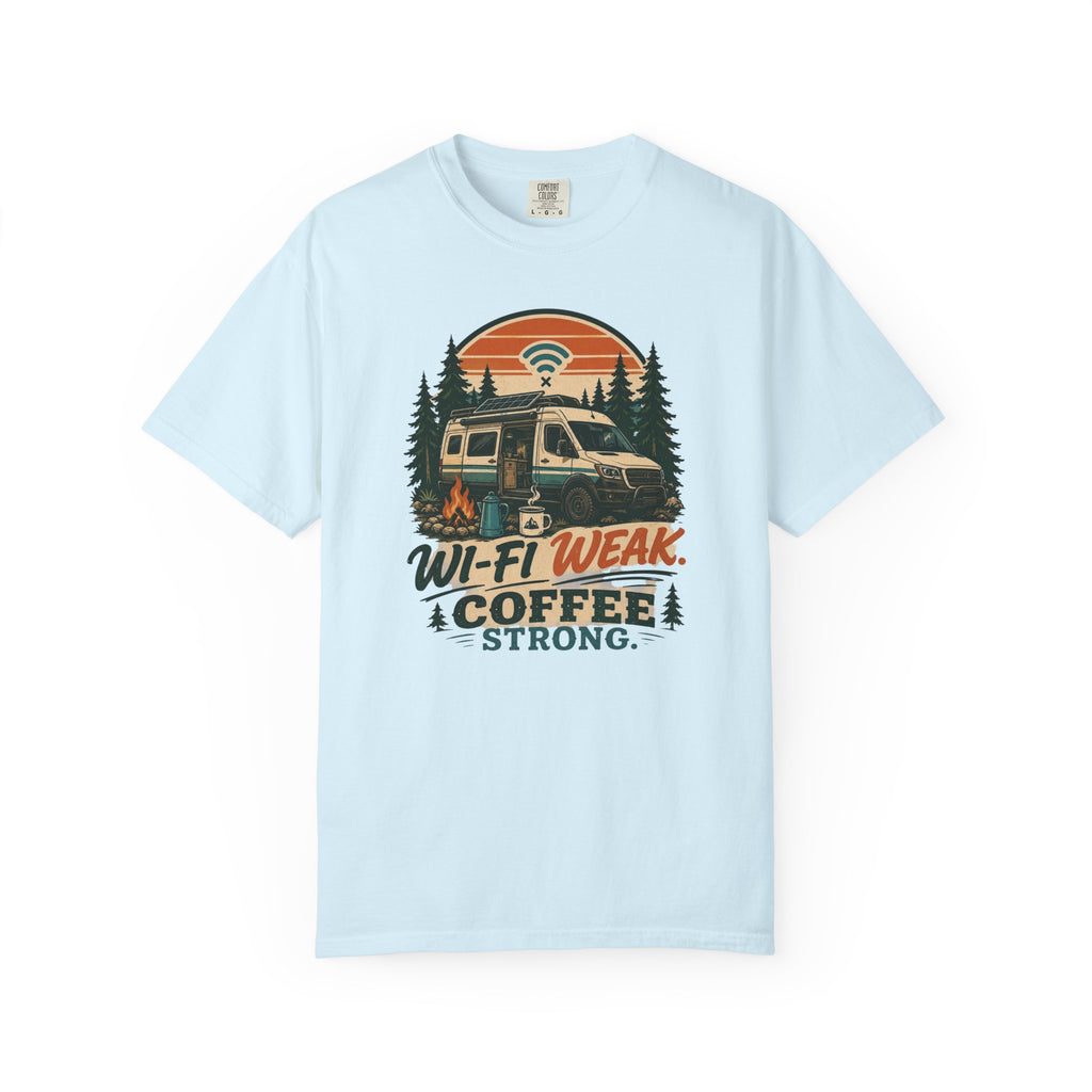 Wifi Weak Coffee Strong - T-Shirt