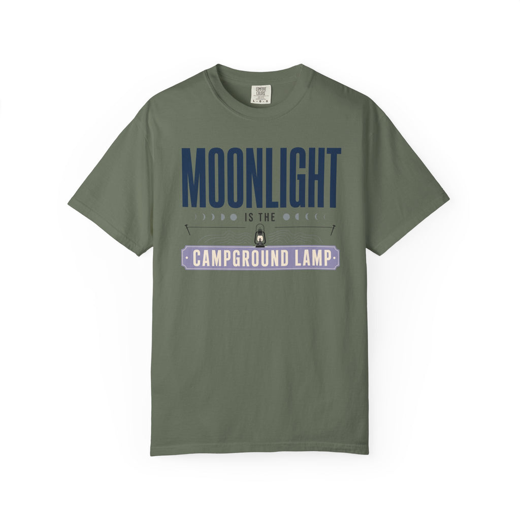 Moonlight Is The Campground Lamp - T-Shirt