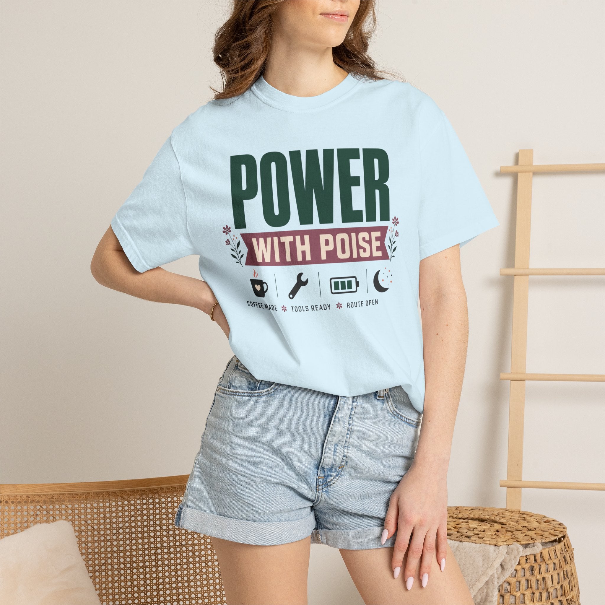Power With Poise - T-Shirt