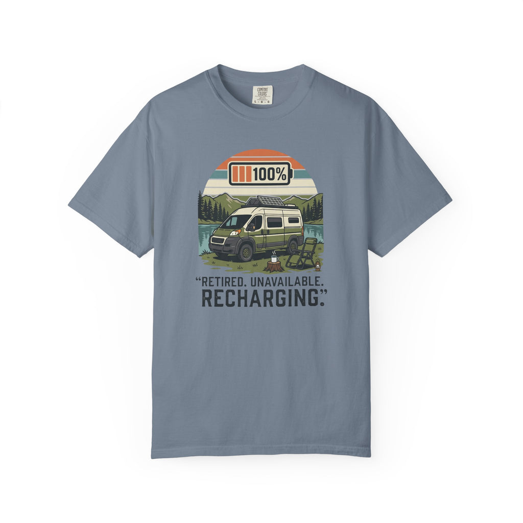 Retired Unavailable Recharging - T-Shirt