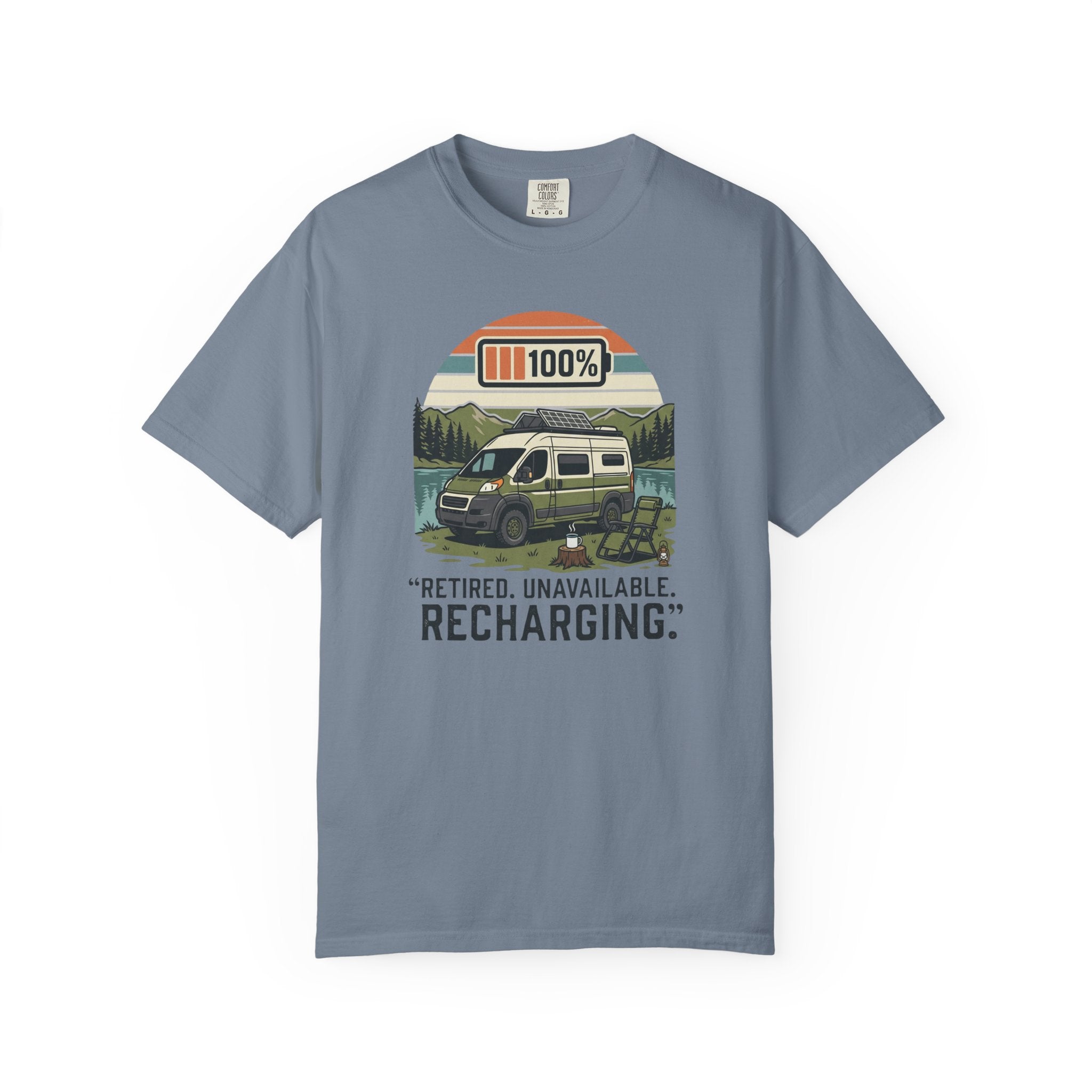 Retired Unavailable Recharging - T-Shirt