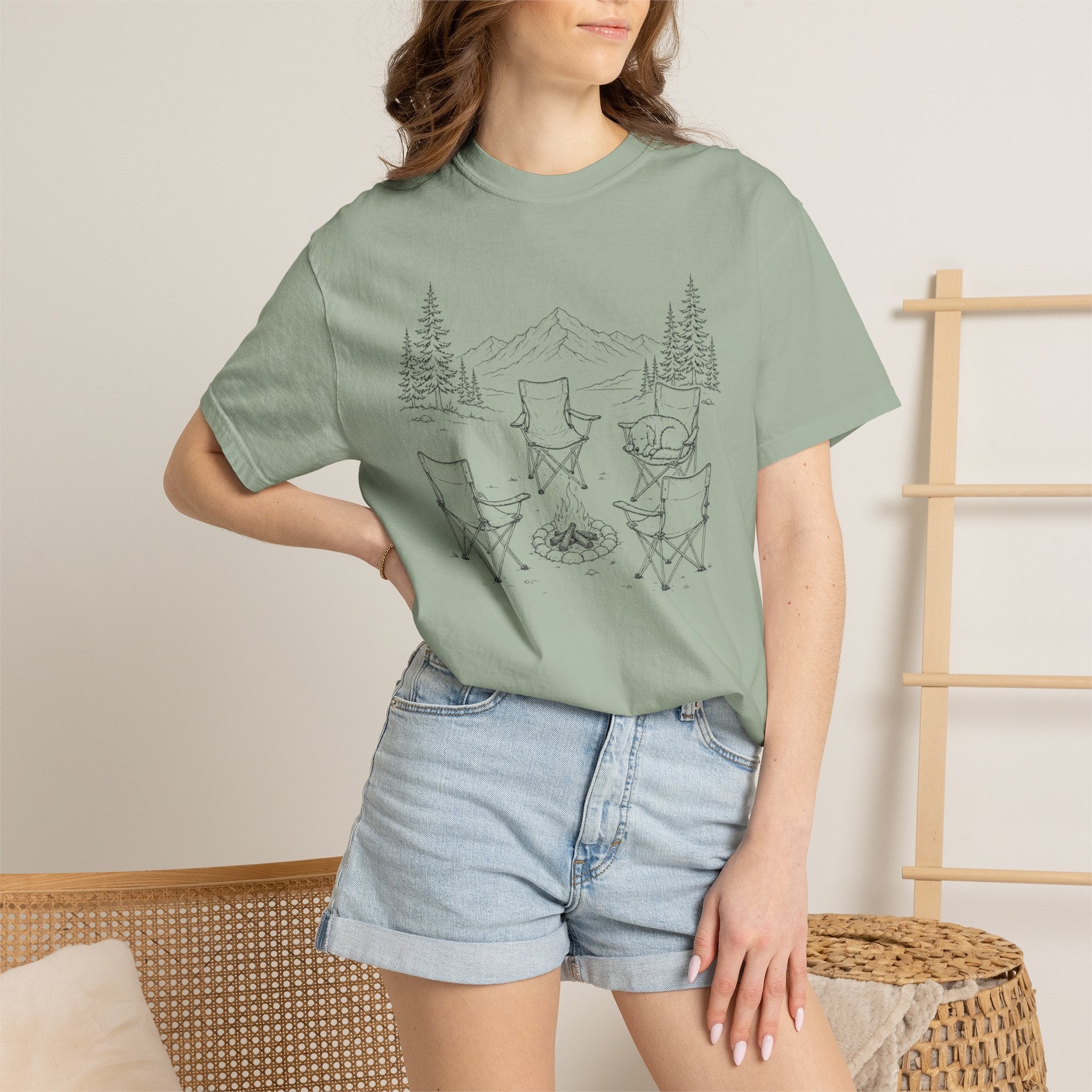 Camp Chair Occupied - T-Shirt