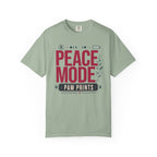 Peace Mode With Paw Prints - T-Shirt