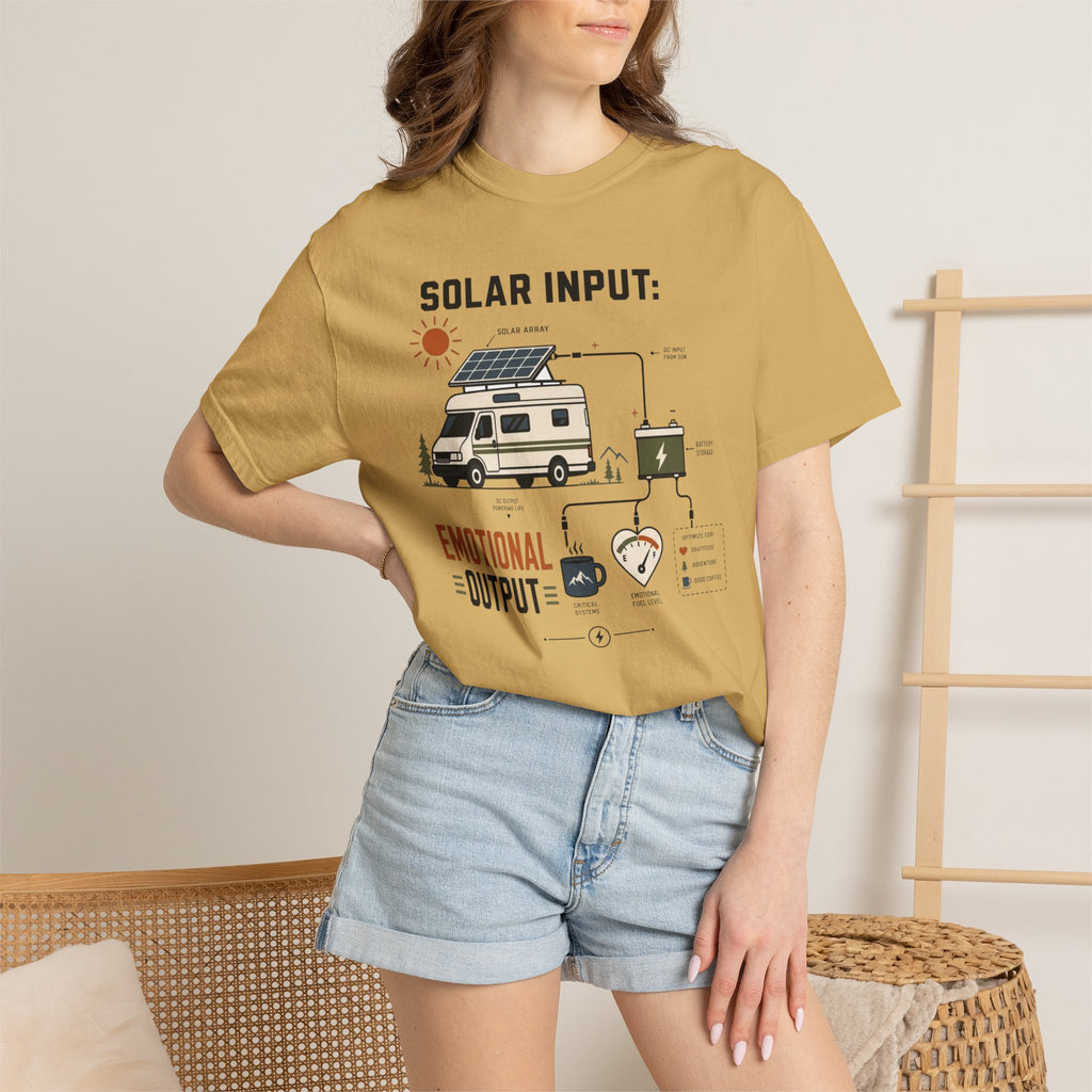 Solar Input Emotional Output - T-Shirt