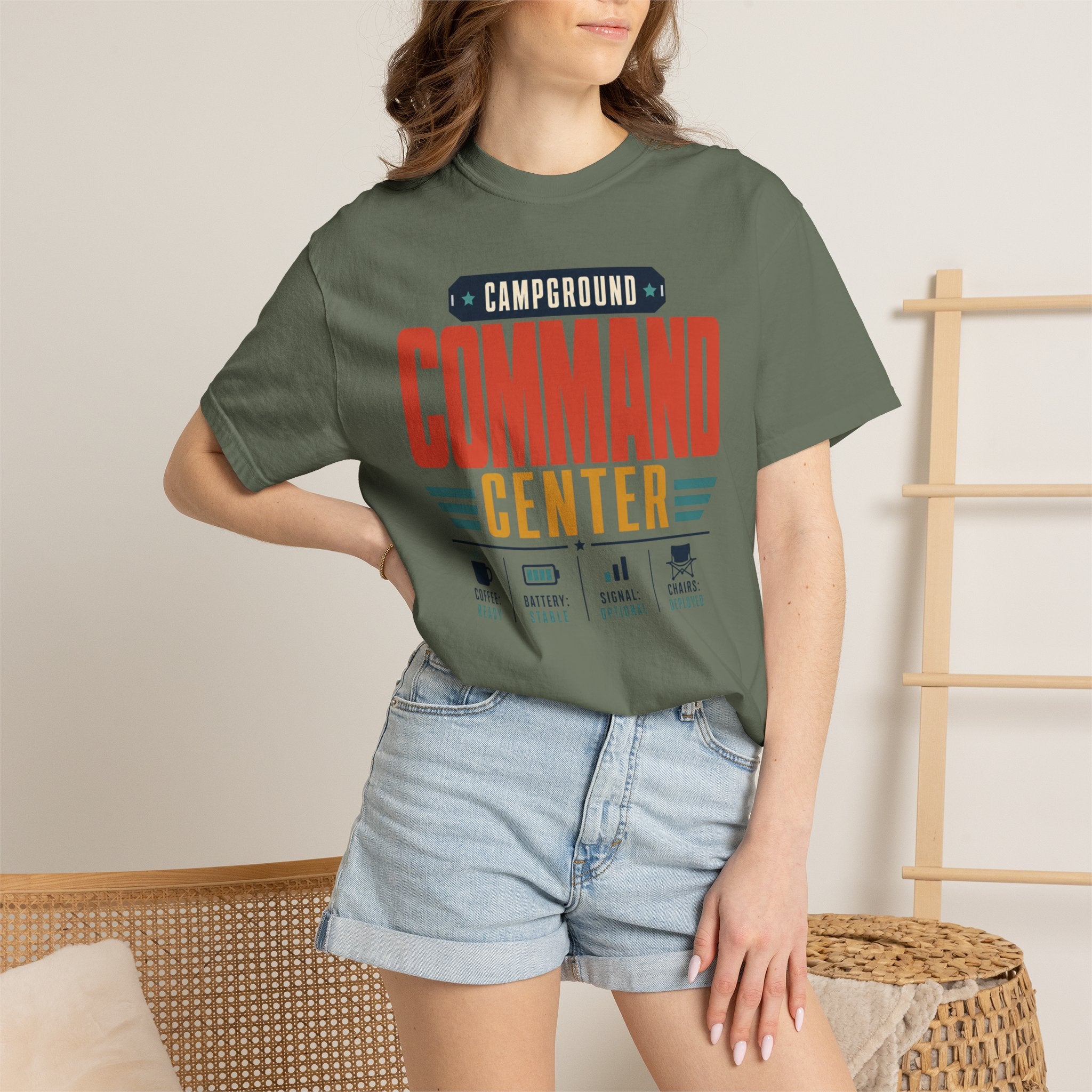 Campground Command Center - T-Shirt