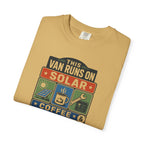 This Van Runs On Solar Coffee And Troubleshooting - T-Shirt