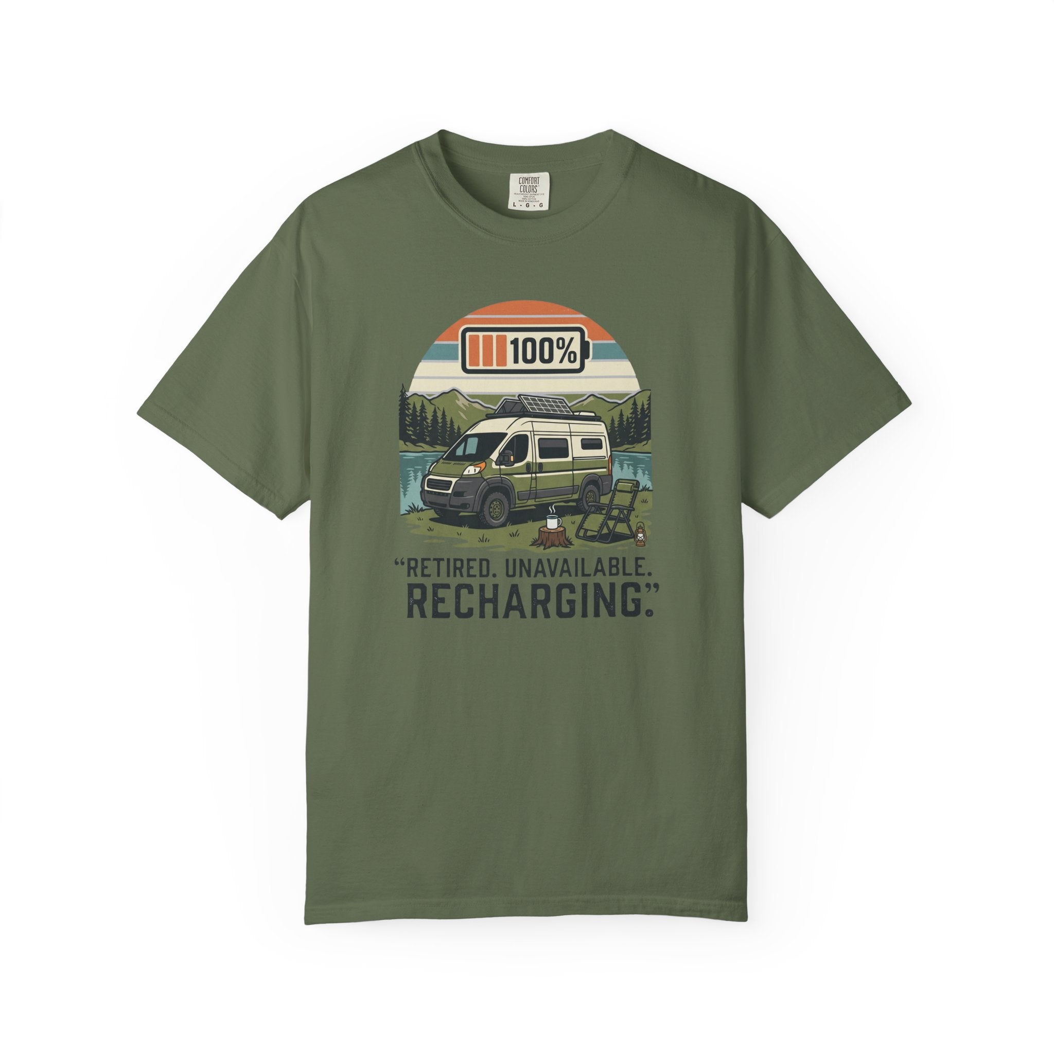 Retired Unavailable Recharging - T-Shirt