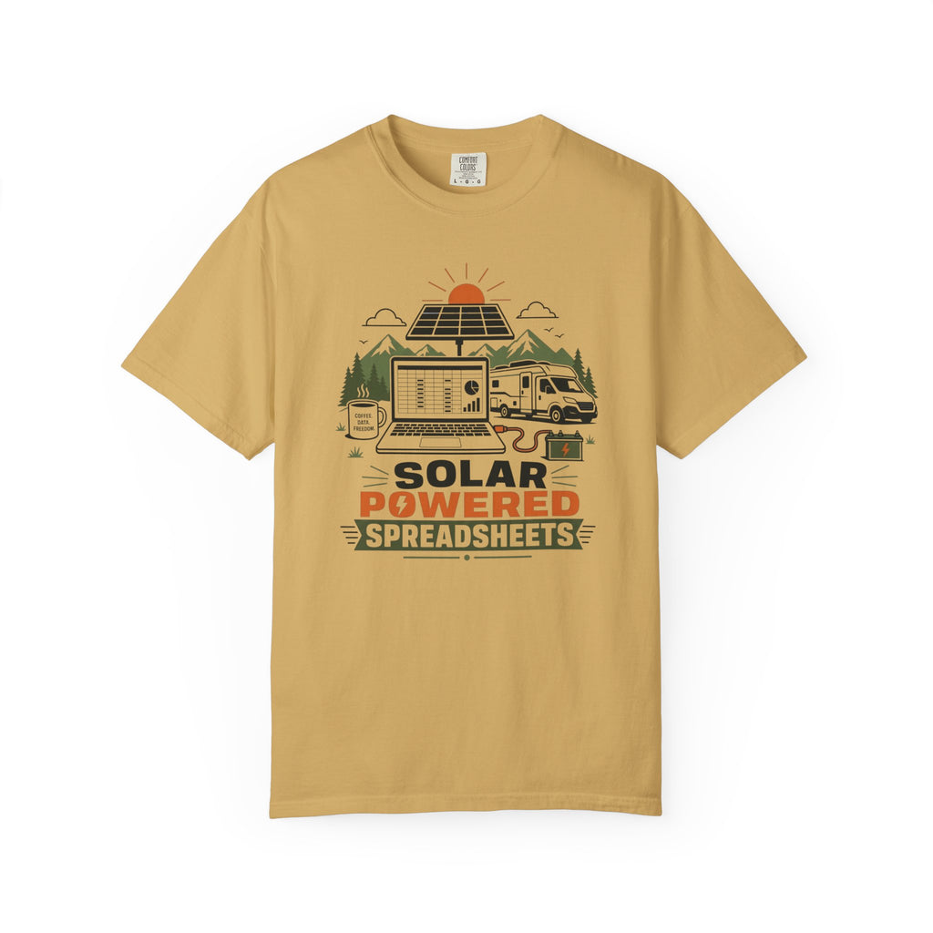 Solar Powered Spreadsheets - T-Shirt