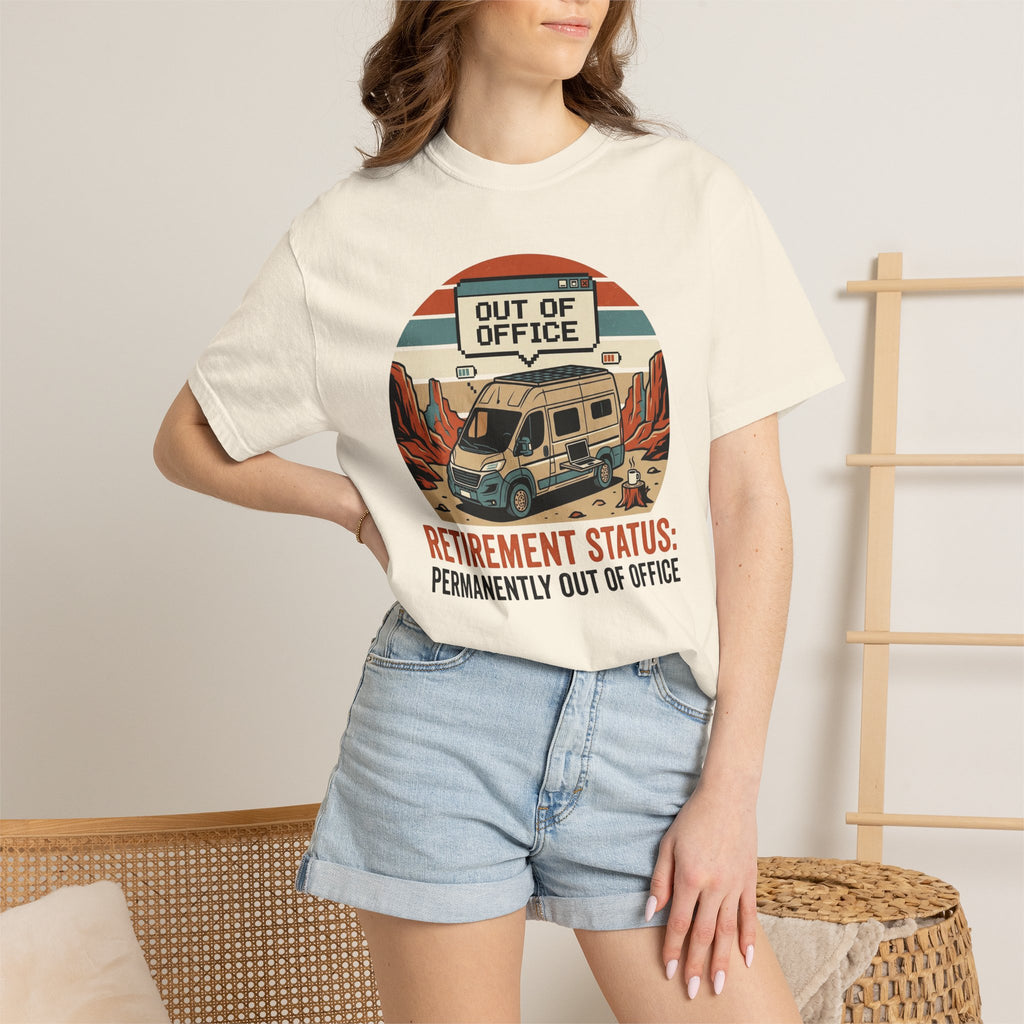 Retirement Status Permanently Out Of Office - T-Shirt