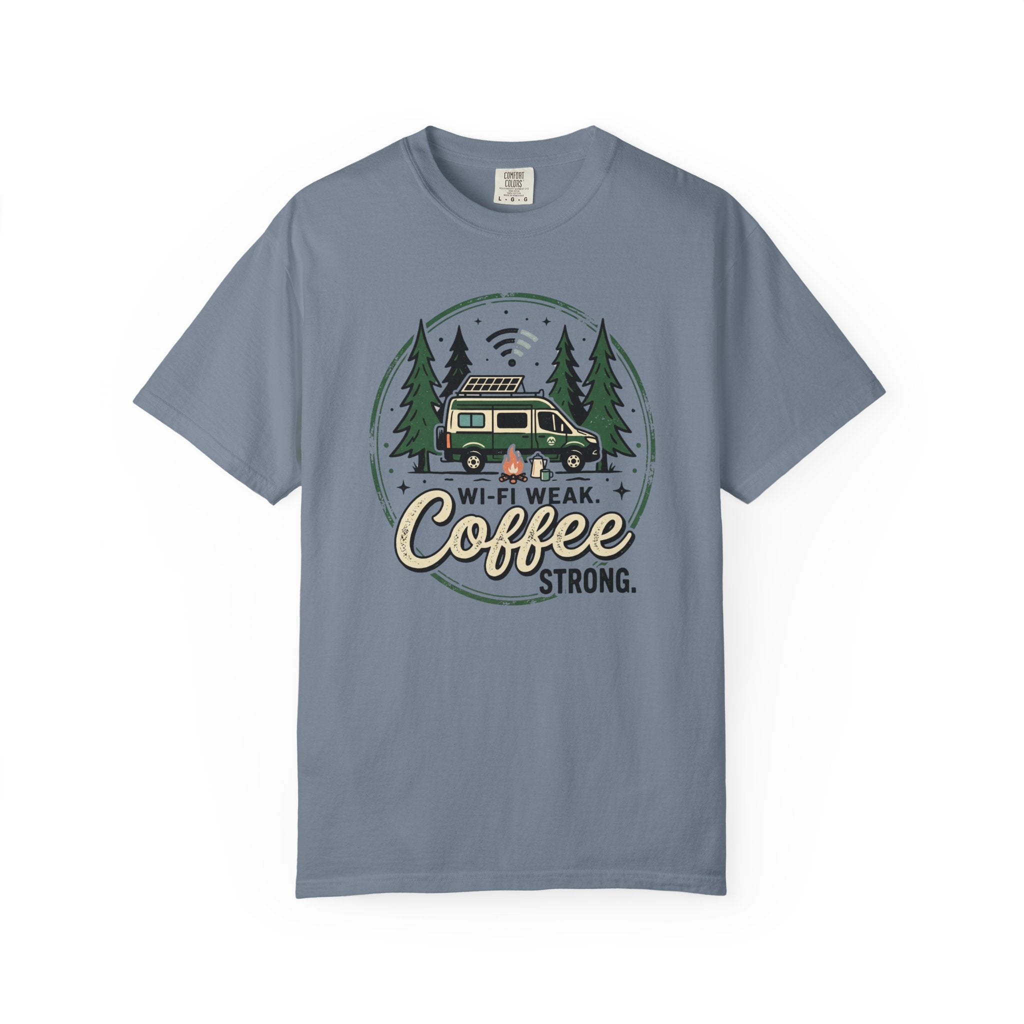 Wifi Weak Coffee Strong - T-Shirt