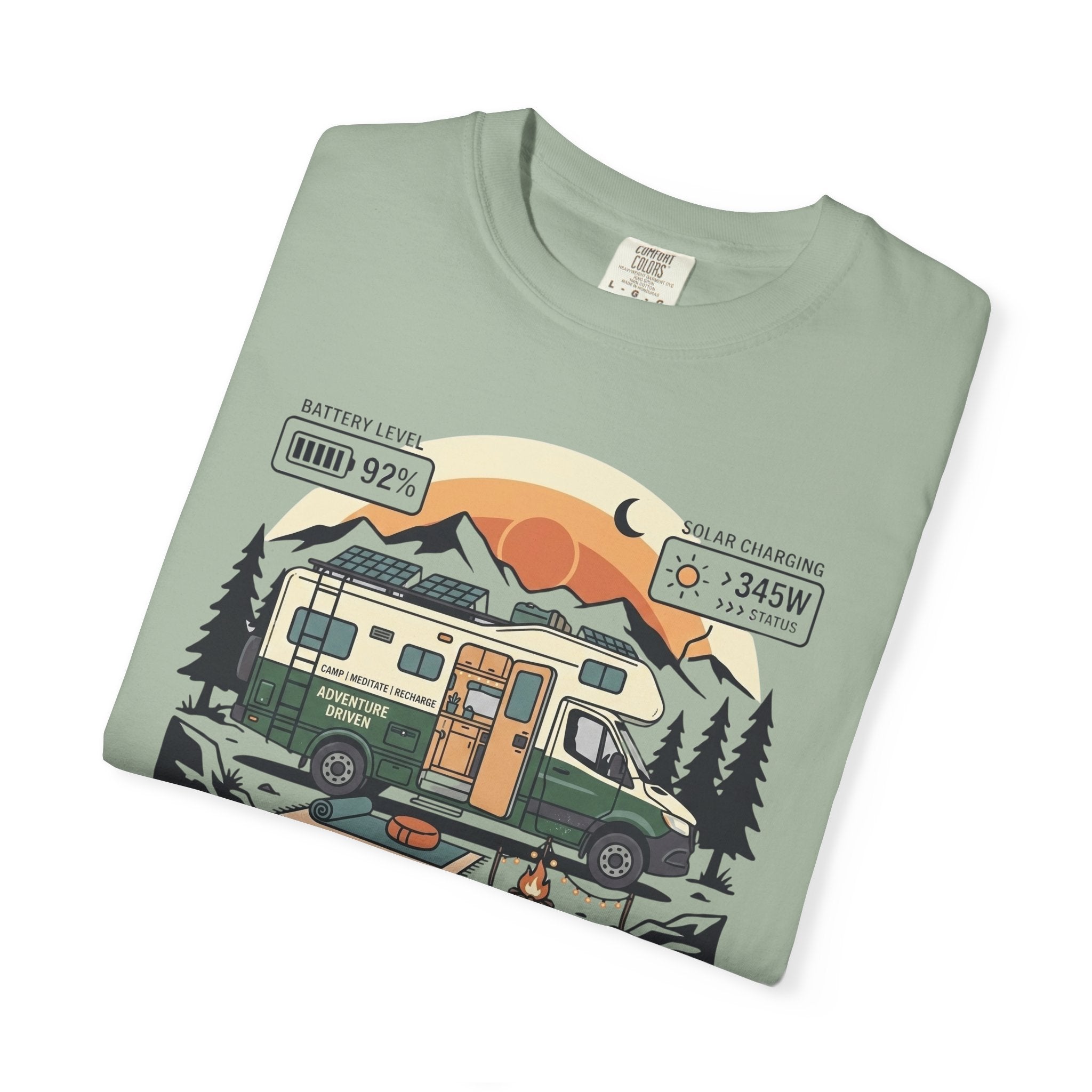 Solar-Powered Serenity - T-Shirt