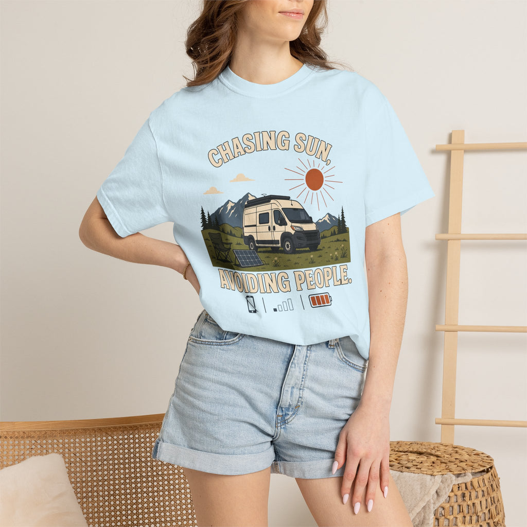 Chasing Sun Avoiding People - T-Shirt