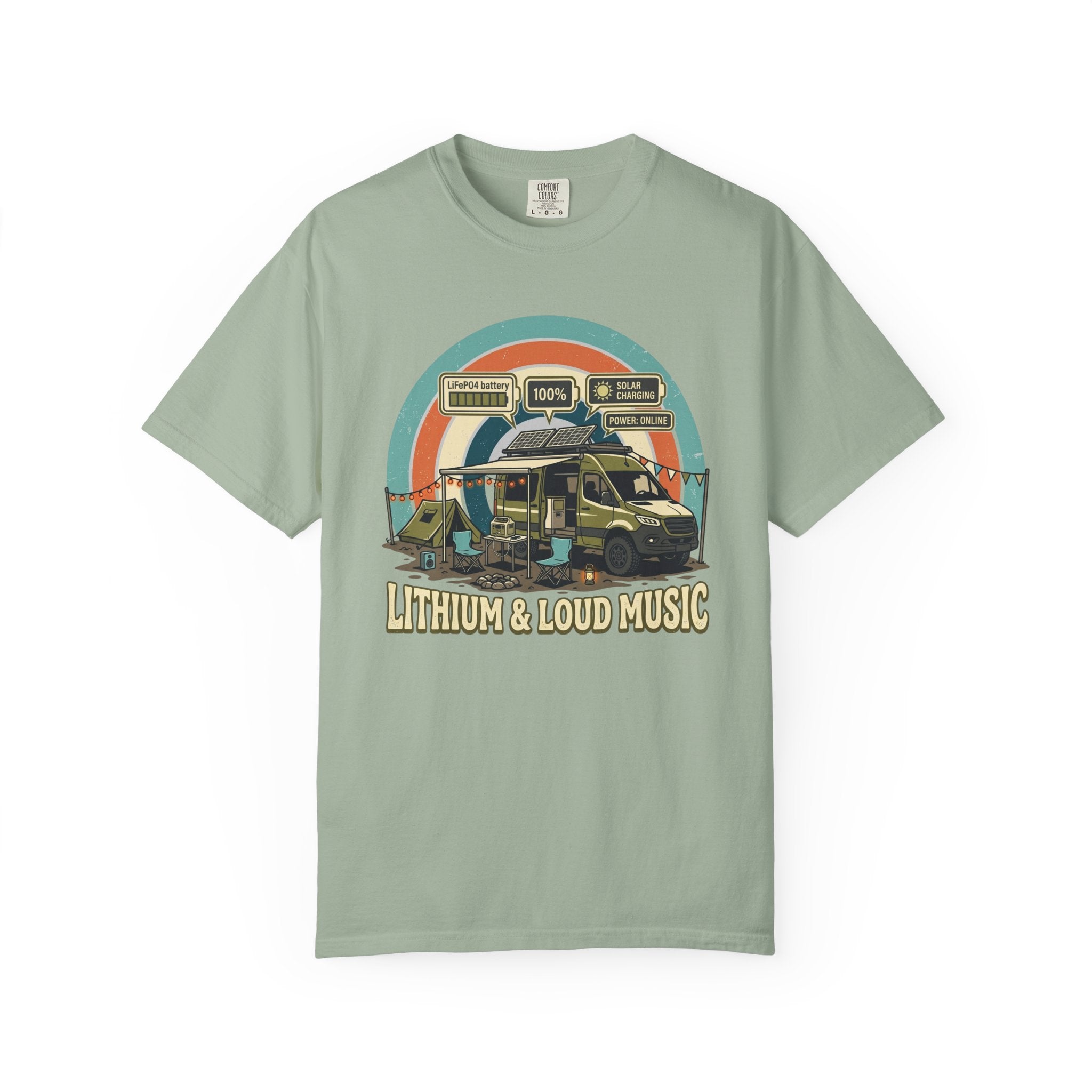 Lithium and Loud Music - T-Shirt