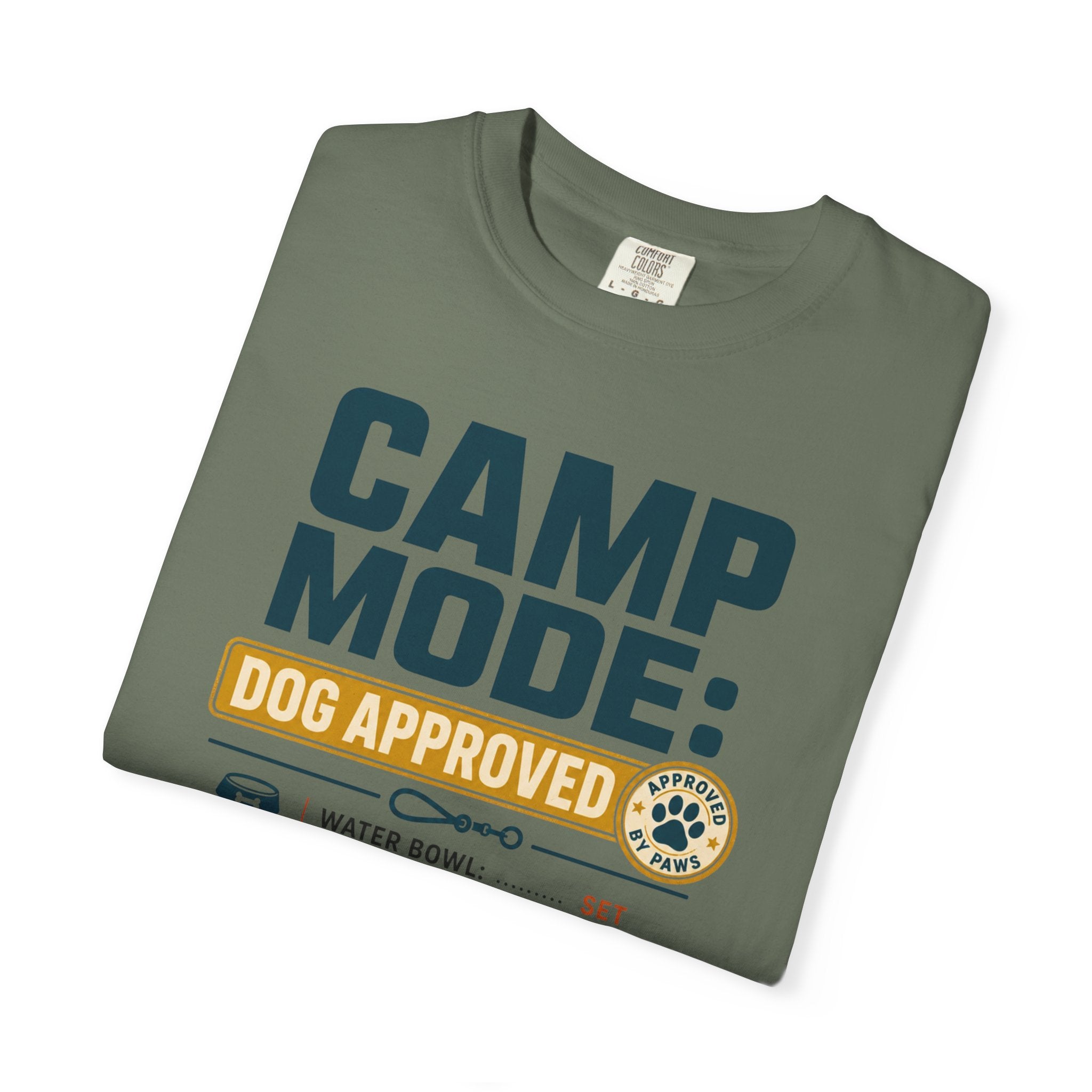 Camp Mode Dog Approved - T-Shirt