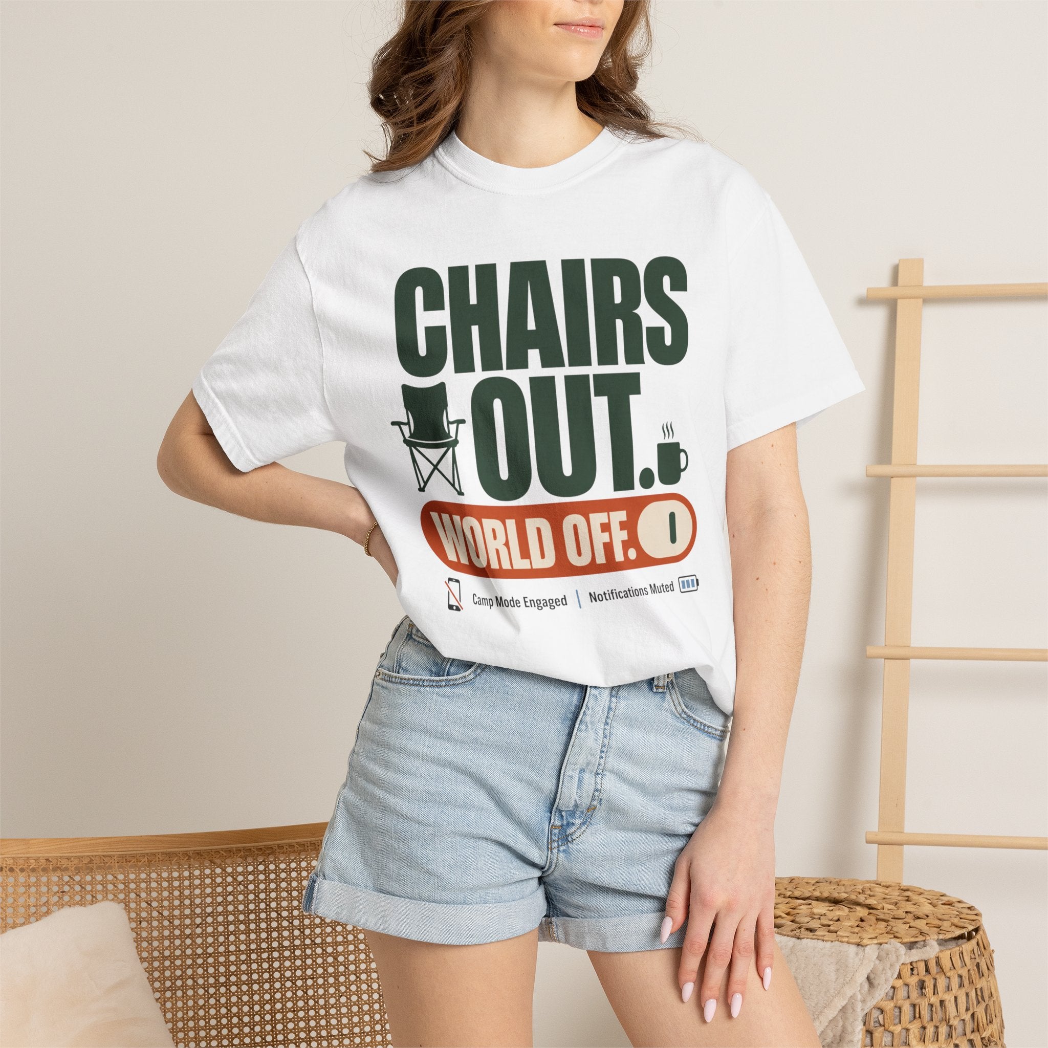 Chairs Out World Off - T-Shirt