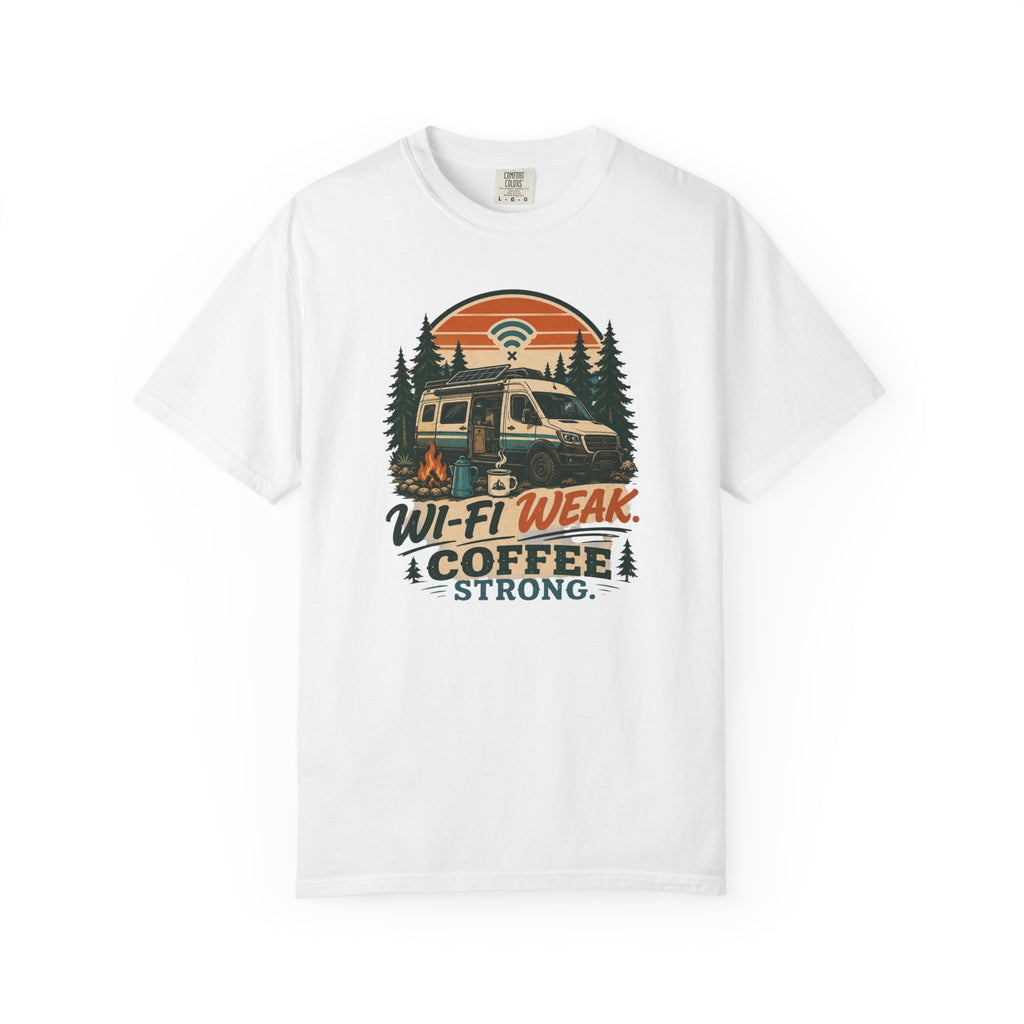 Wifi Weak Coffee Strong - T-Shirt