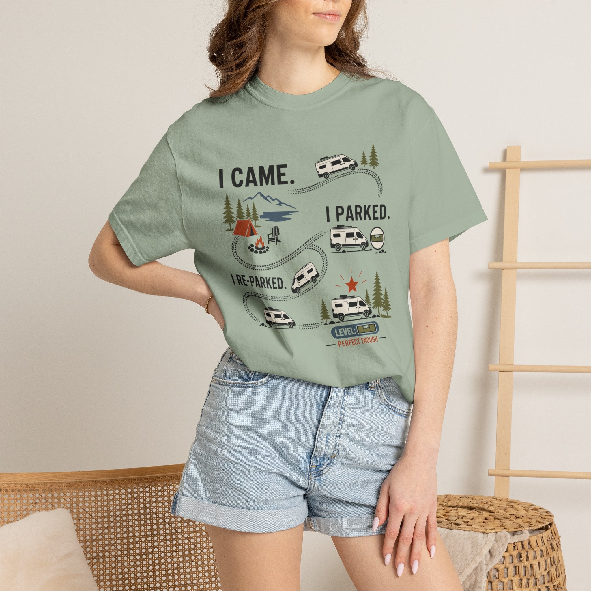 I Came I Parked I Re Parked - T-Shirt
