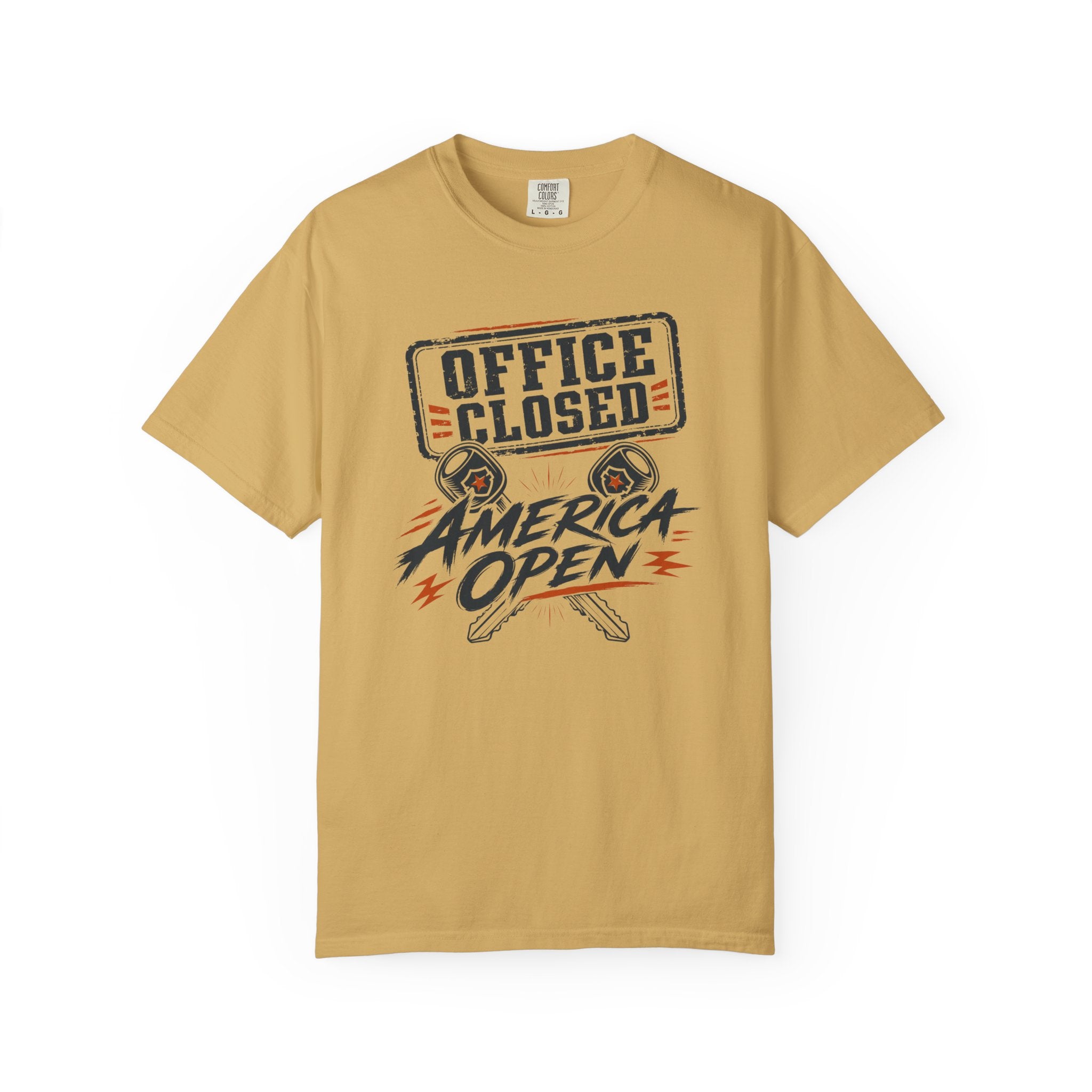 Office Closed America Open - T-Shirt