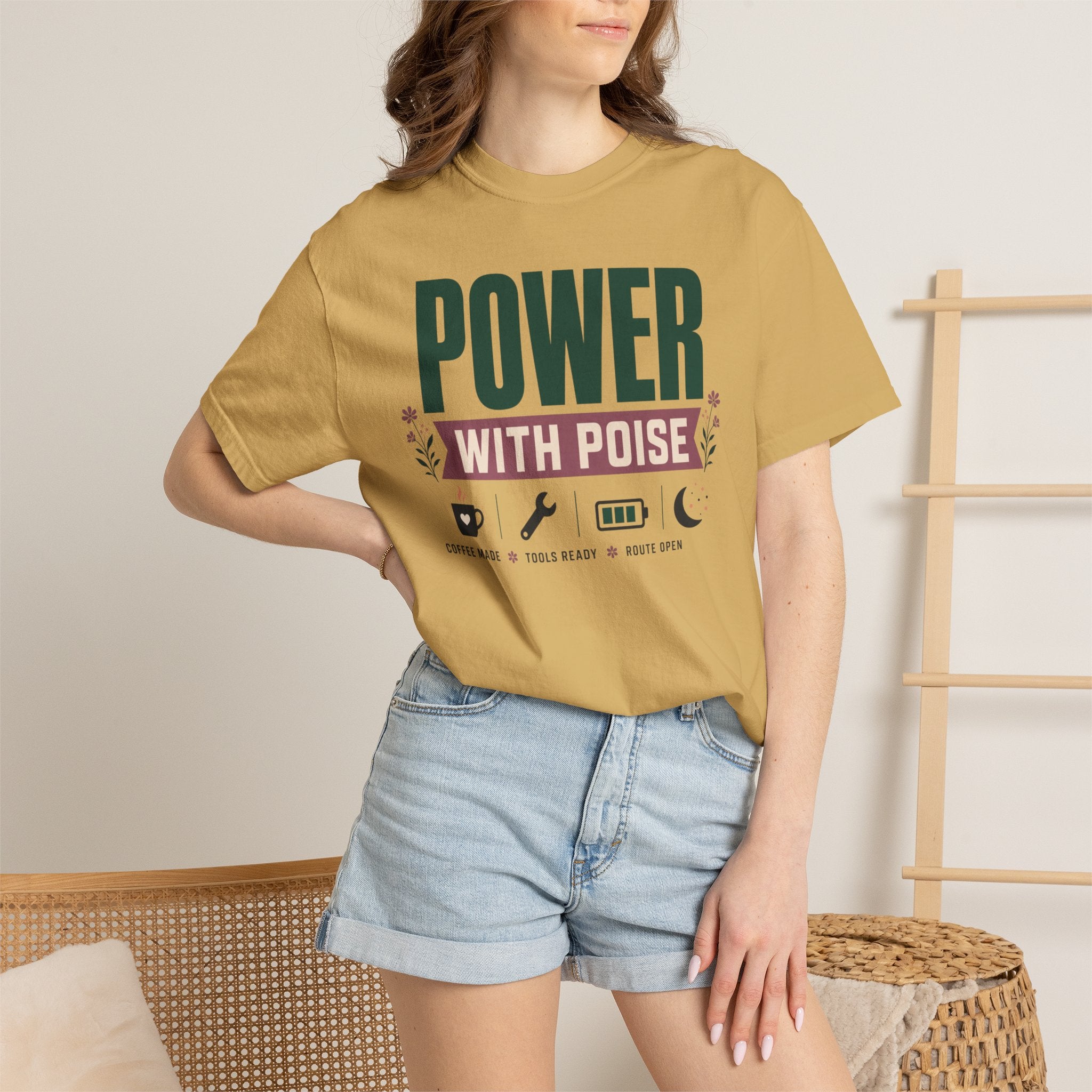 Power With Poise - T-Shirt