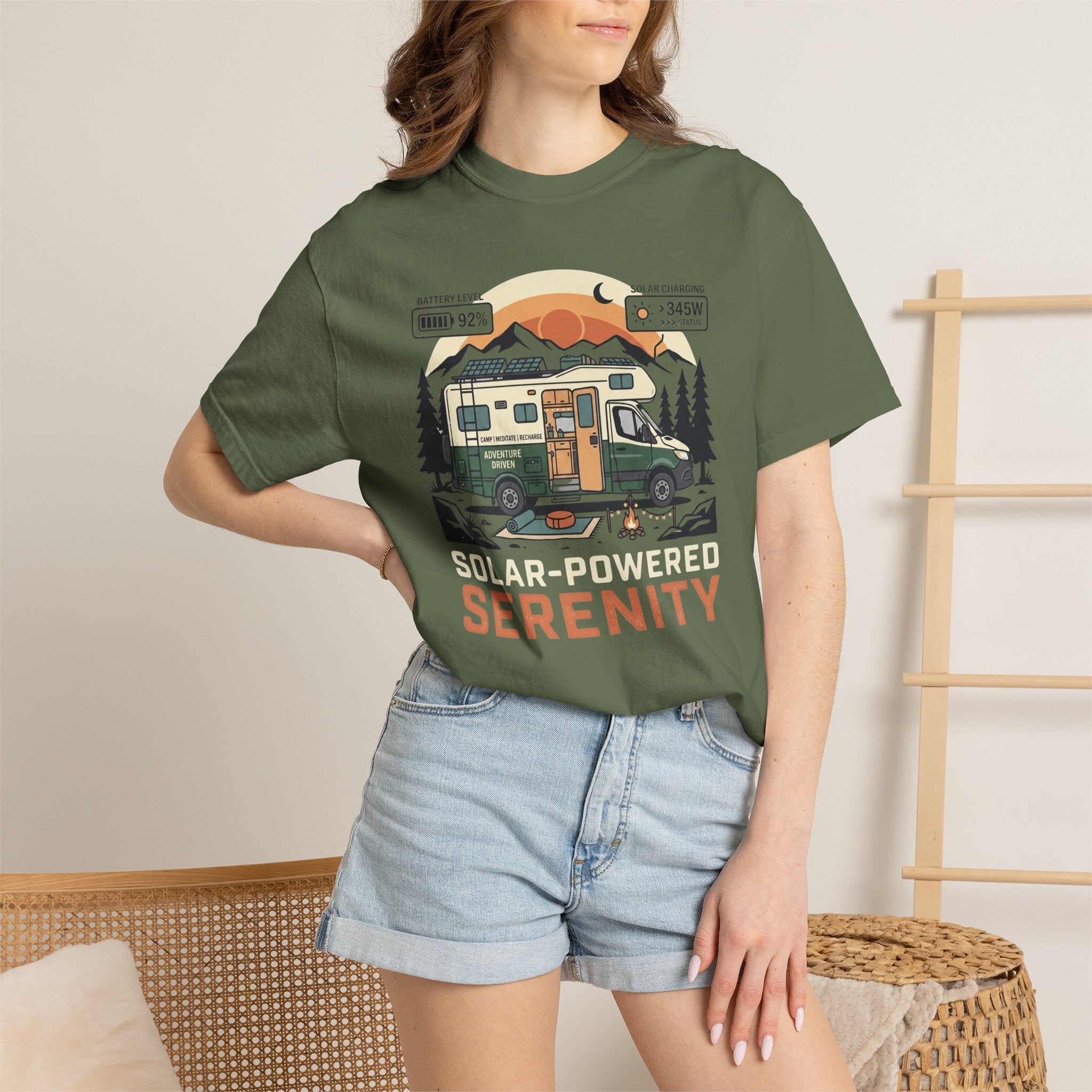 Solar-Powered Serenity - T-Shirt