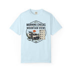 Morning Checks Before Mountain Views - T-Shirt