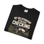 My Relationship Status Checking The Level - T-Shirt