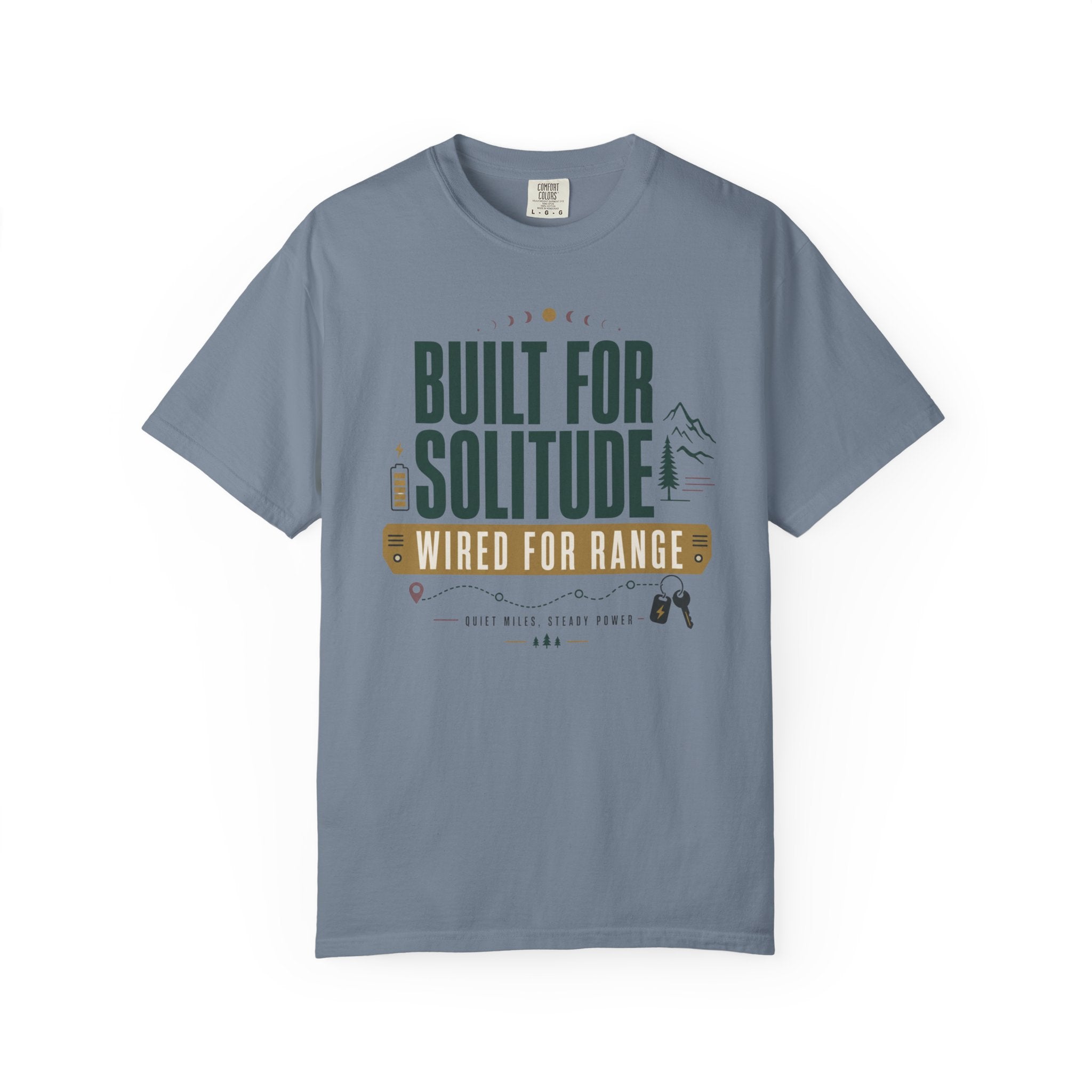 Built For Solitude Wired For Range - T-Shirt