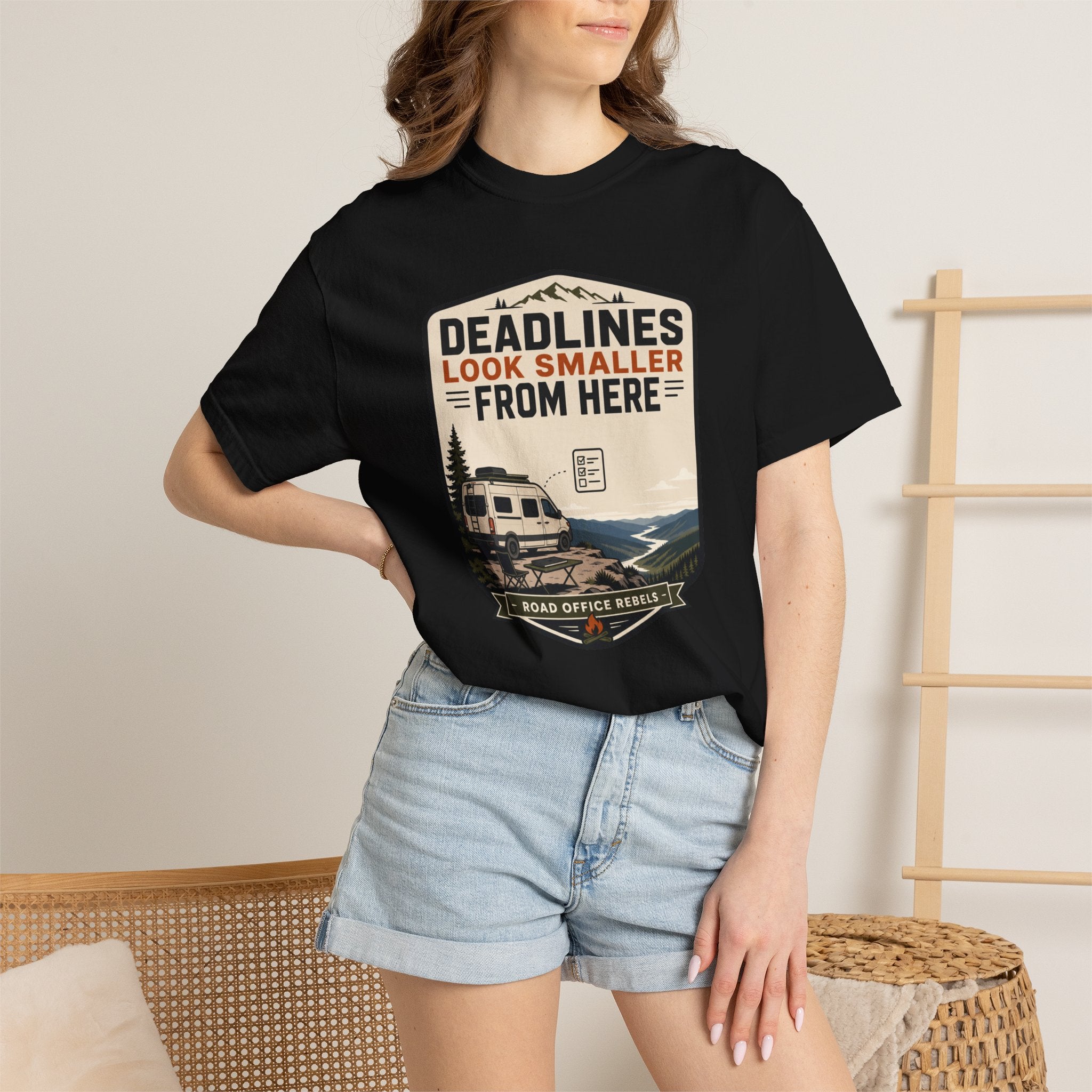Deadlines Look Smaller From Here - T-Shirt